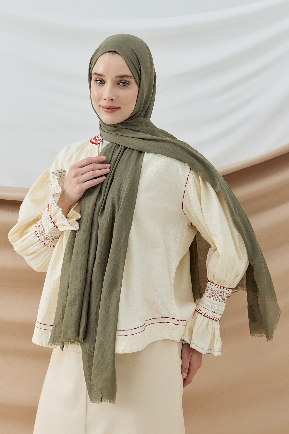 Aya Serisi Şal - Ihlamur