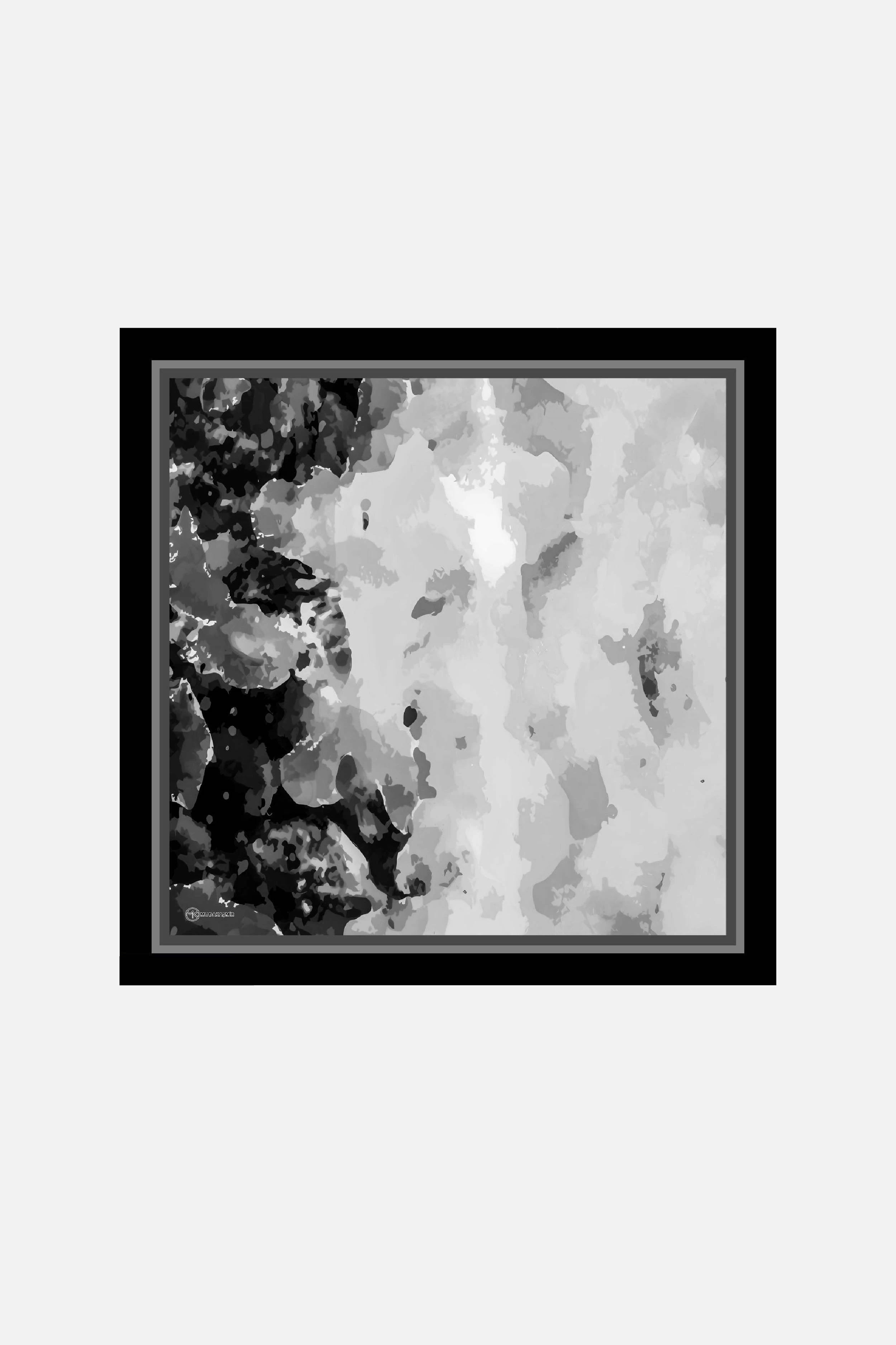 Myren Desen Lina Eşarp - Siyah-Gri