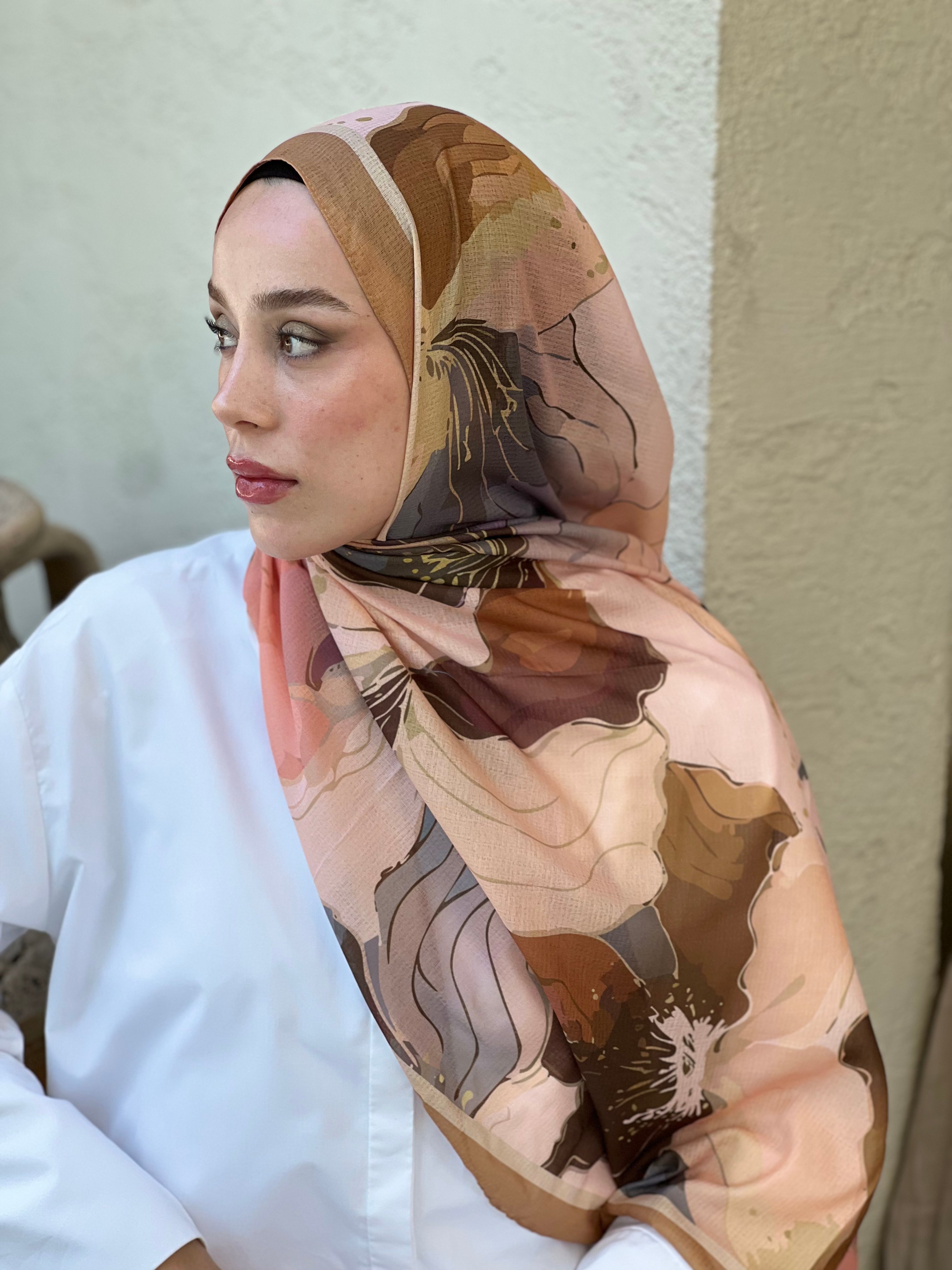 Florica Desen Lina Şal - Bronz