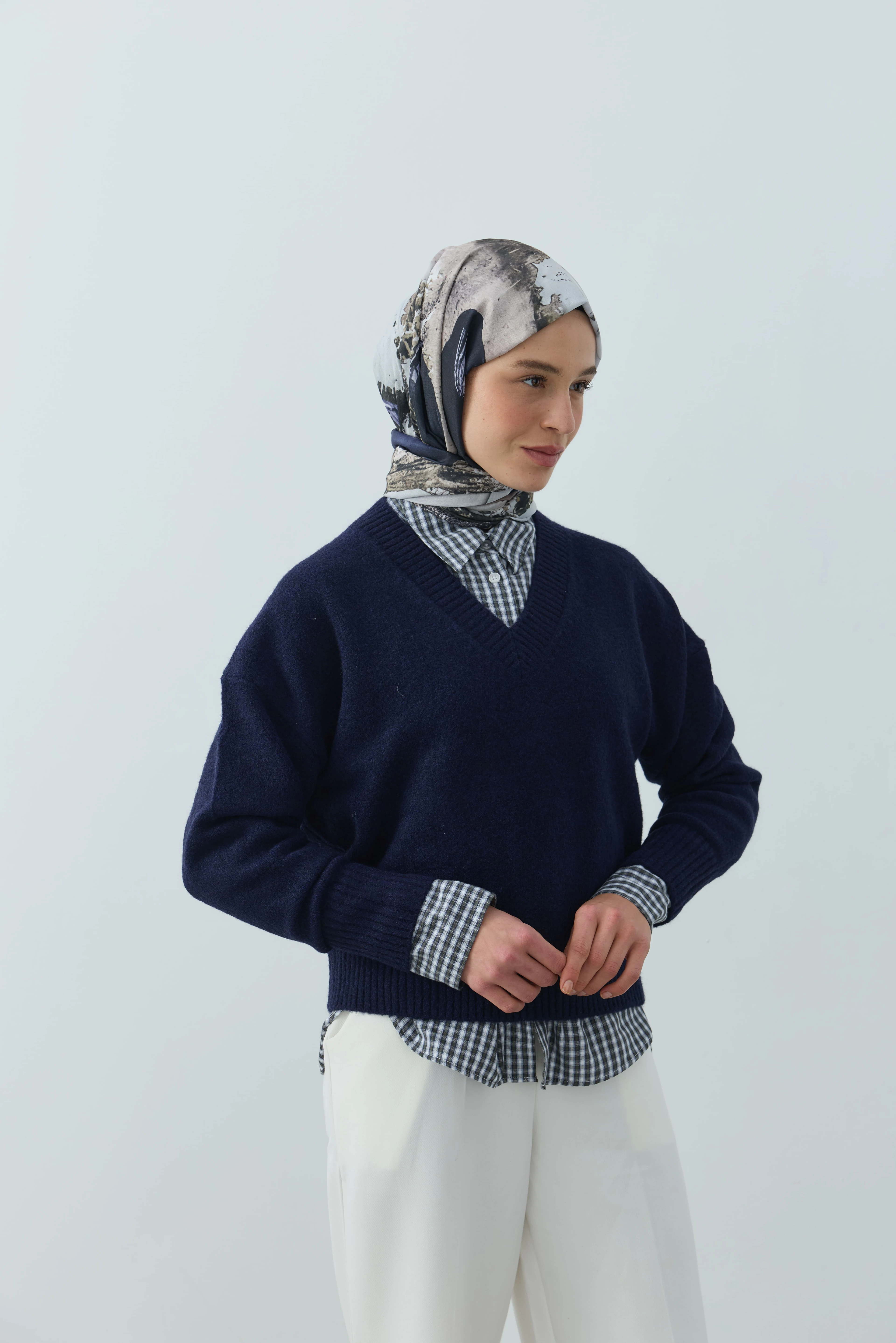 Ardora Desen Lina Şal - İğde