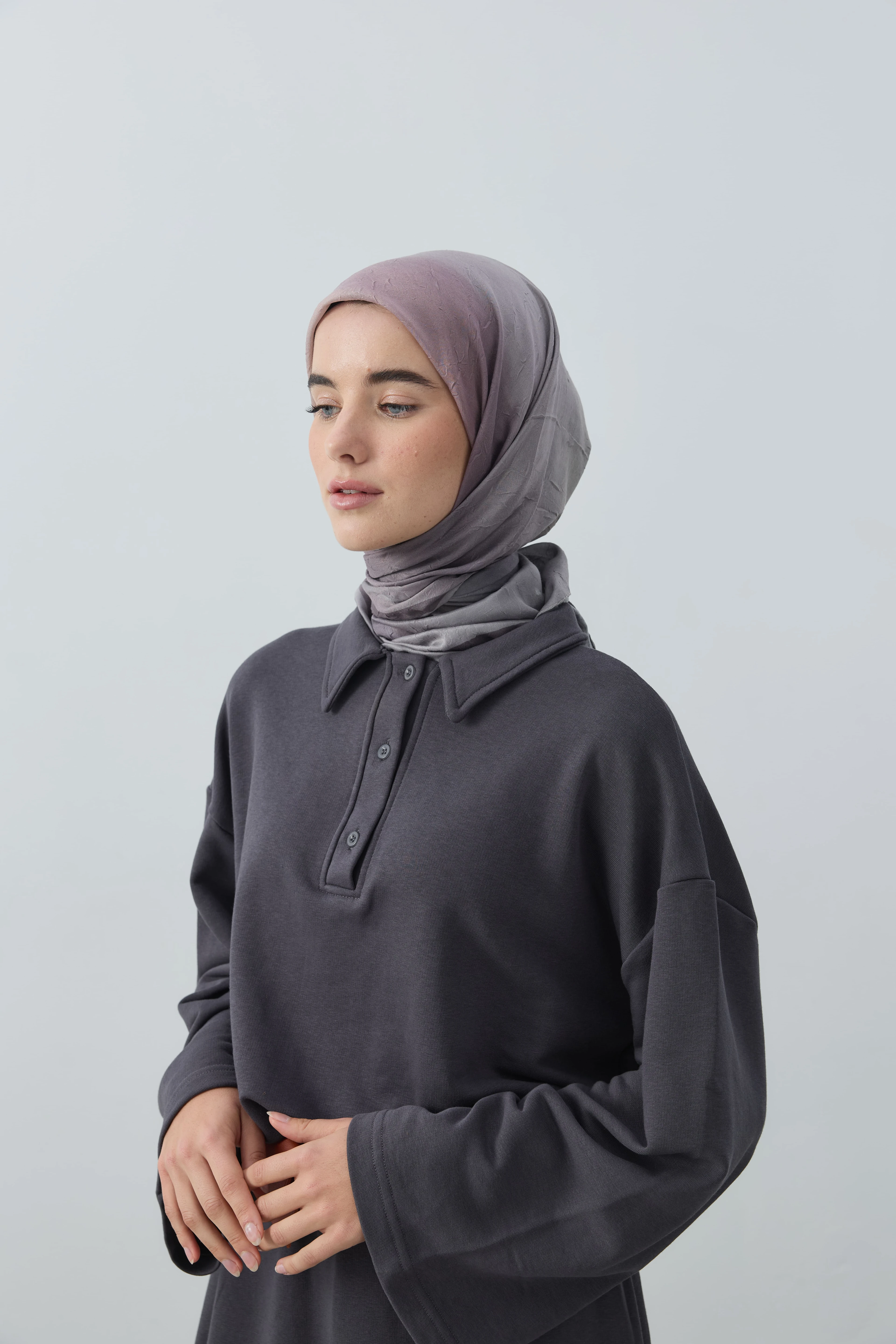 Orelia Desen Bambu Eşarp - Antik Bej