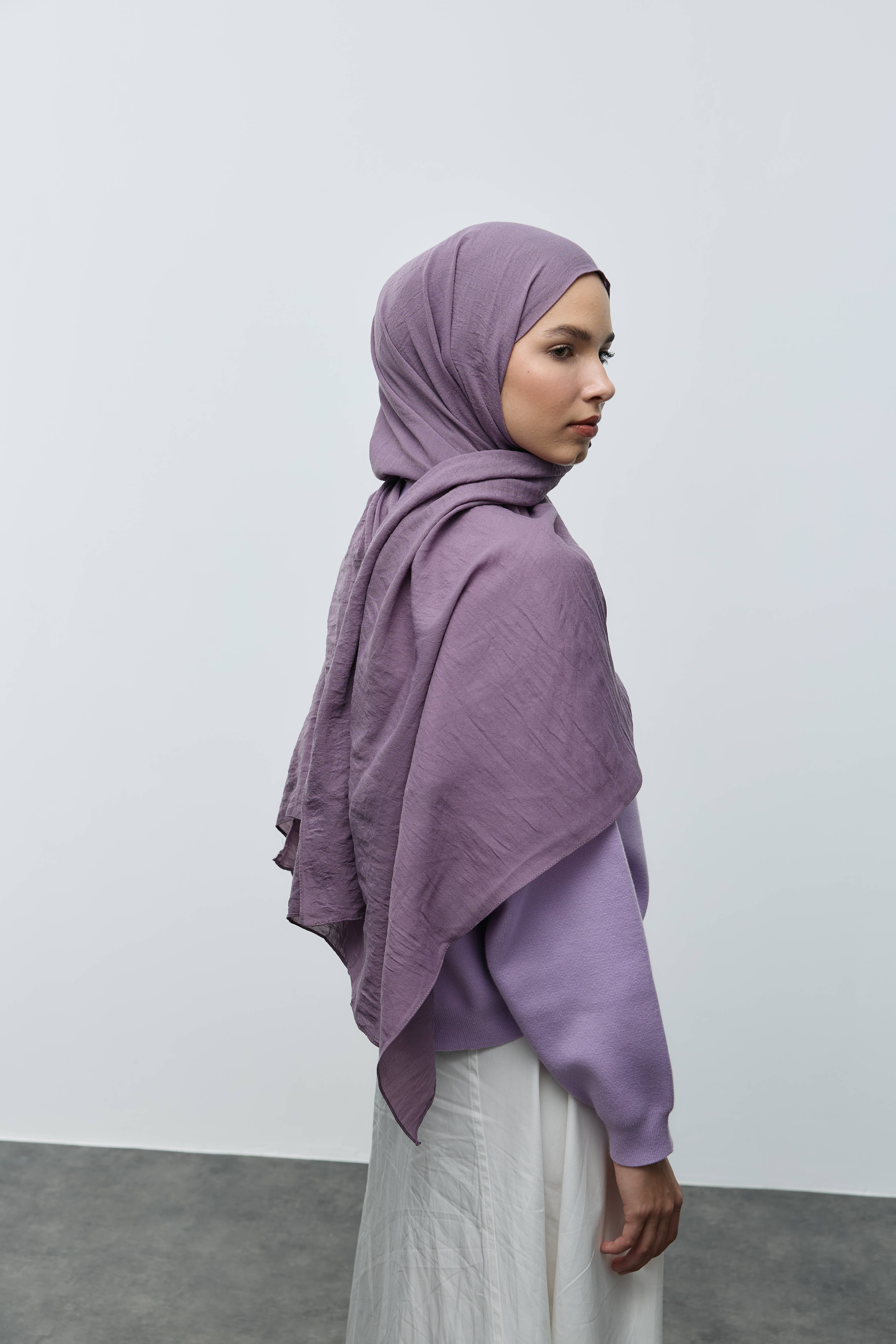 Krash Cotton Shawl - Vintage Rose