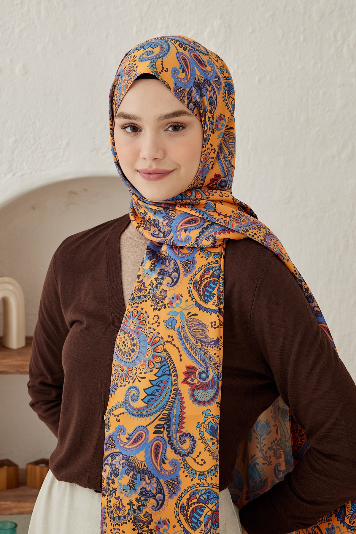 Silky Shawl Moire Pattern
