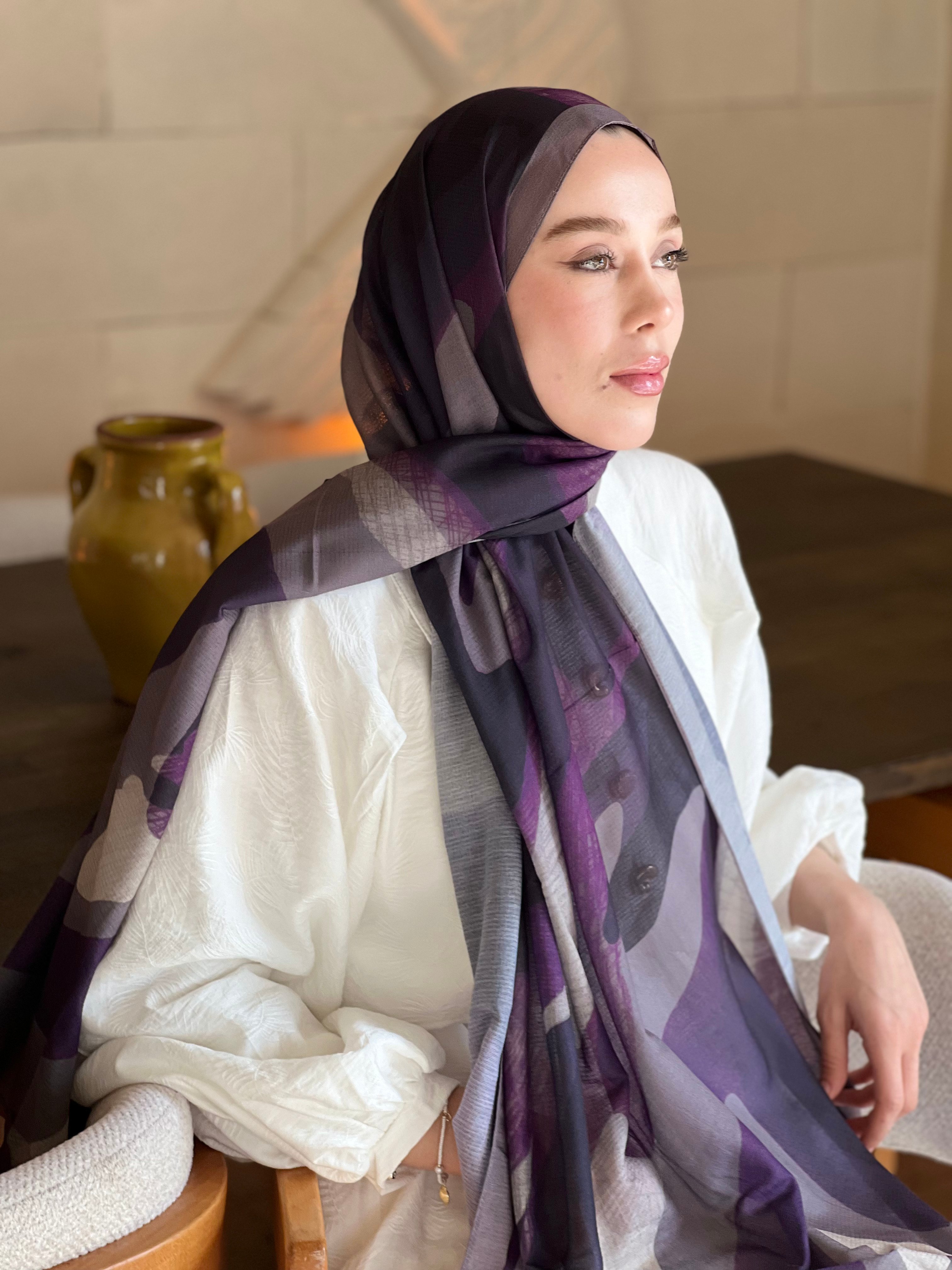 Mevce Desen Lina Şal