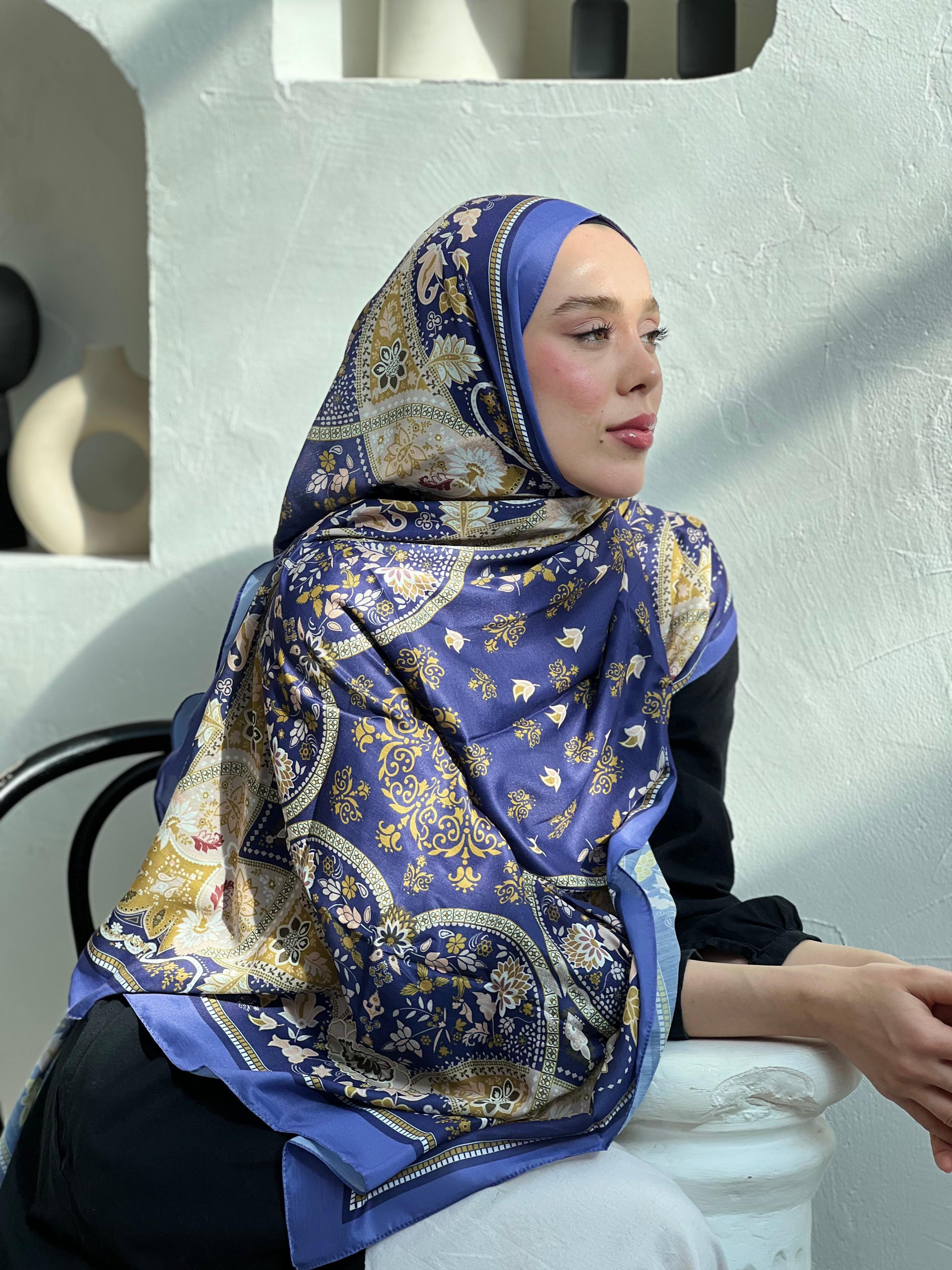 Lalezar Pattern Cotton Shawl
