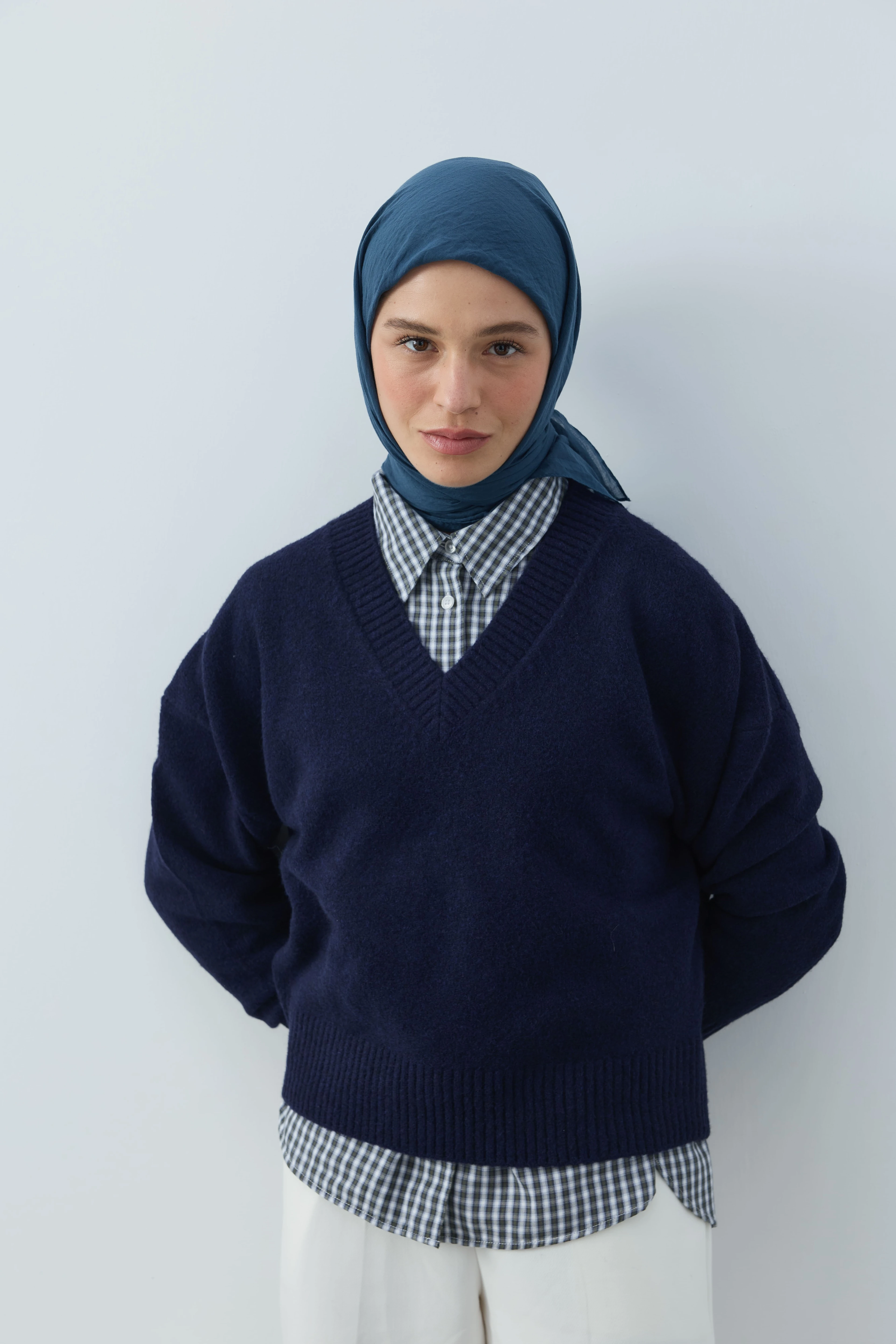 Aya Serisi Eşarp - Koyu Petrol