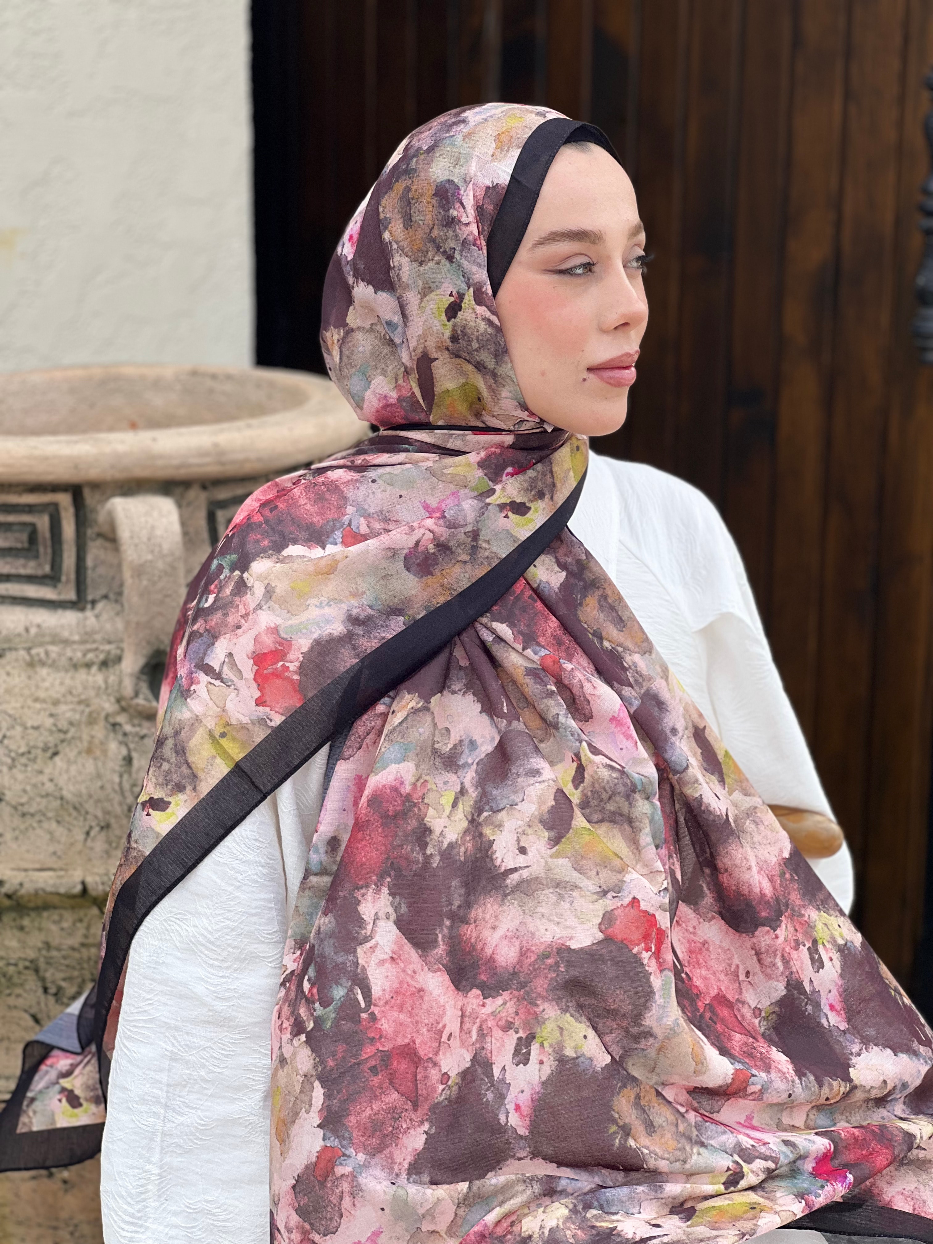 Brush Pattern Lina Shawl