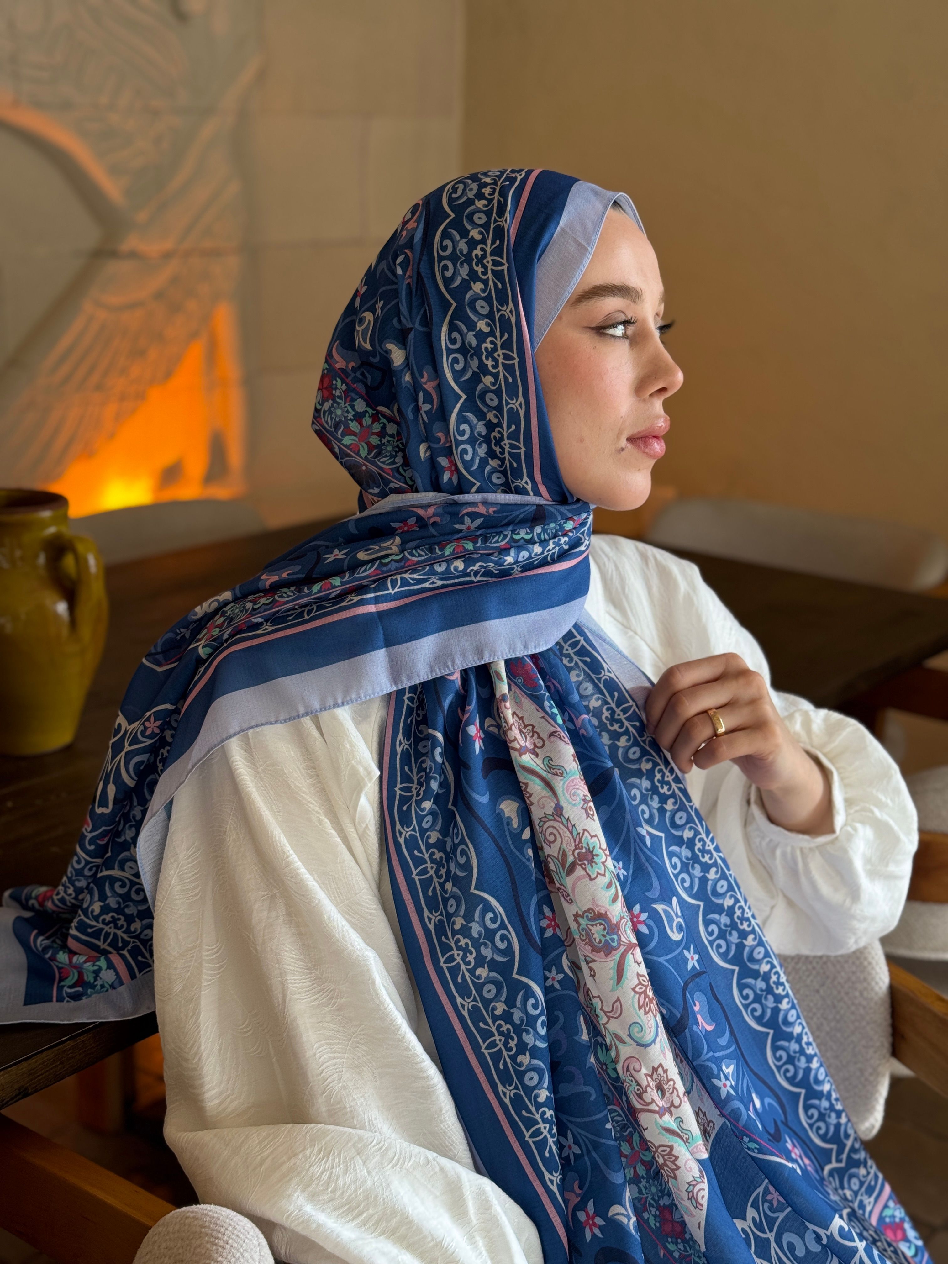 Pıtrak Desen Lina Şal