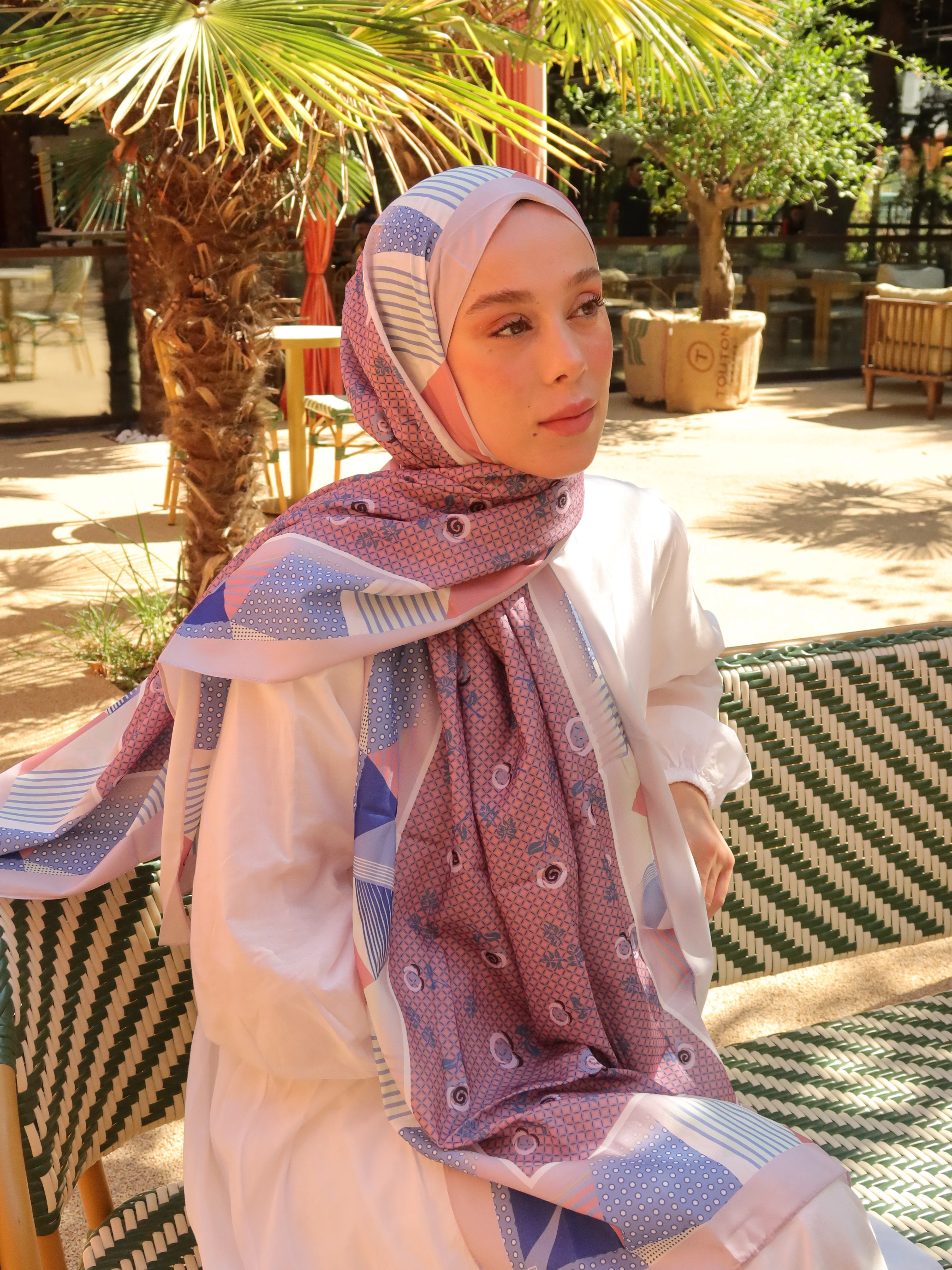 Nura Desen Medine İpeği Şal