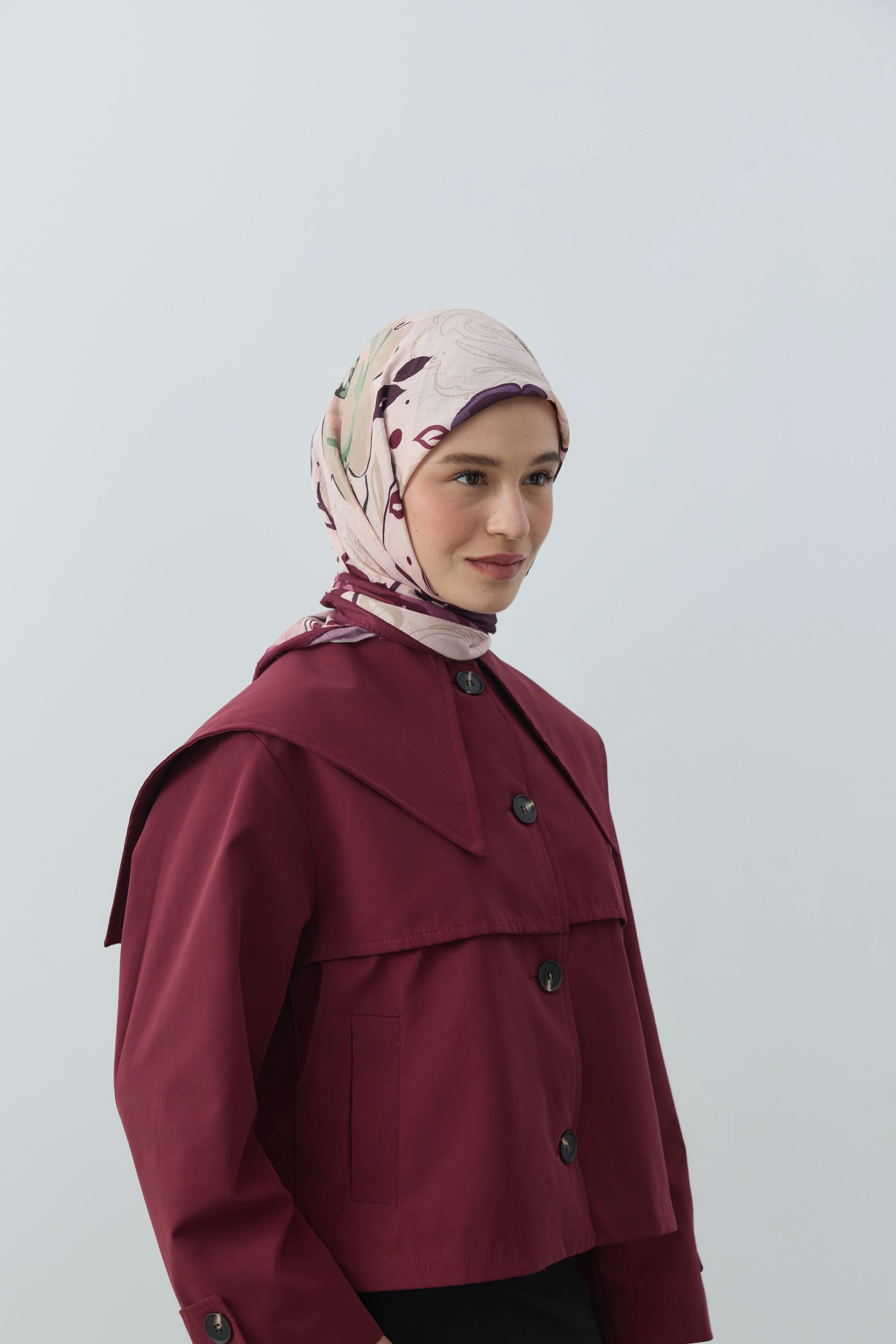 Olyvia Desen Bambu Eşarp