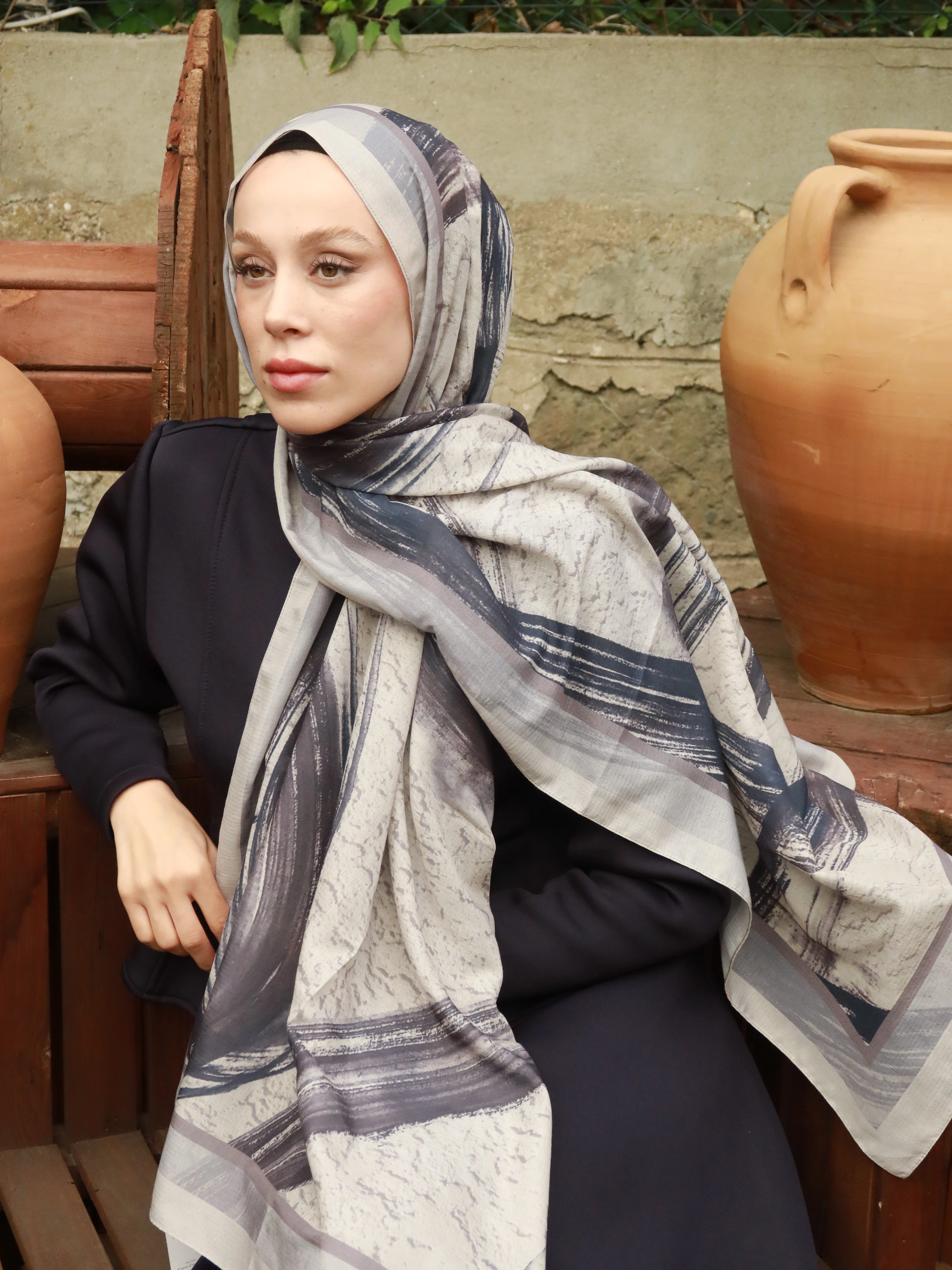 Medcezir Pattern Lina Shawl