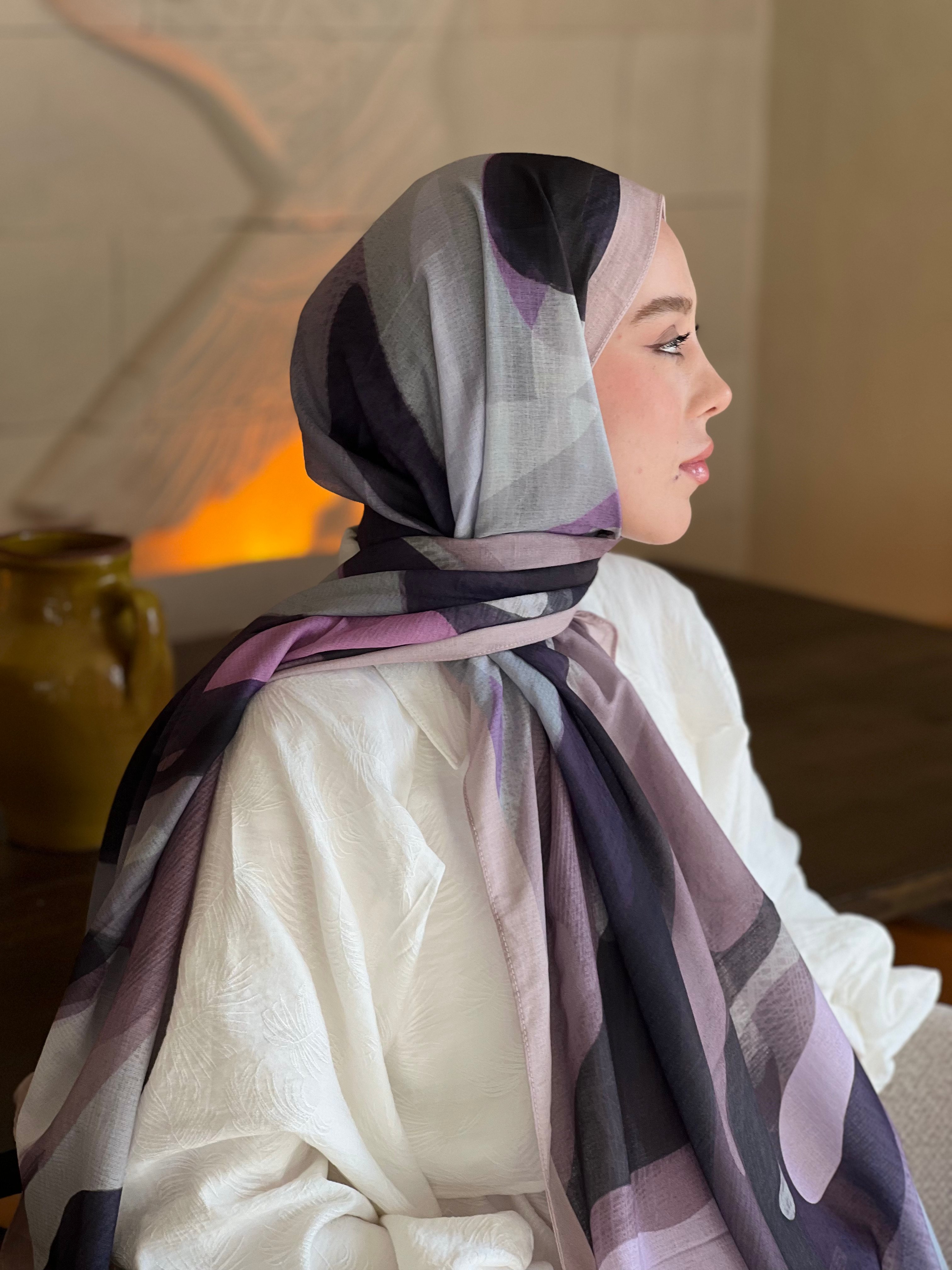 Mevce Desen Lina Şal