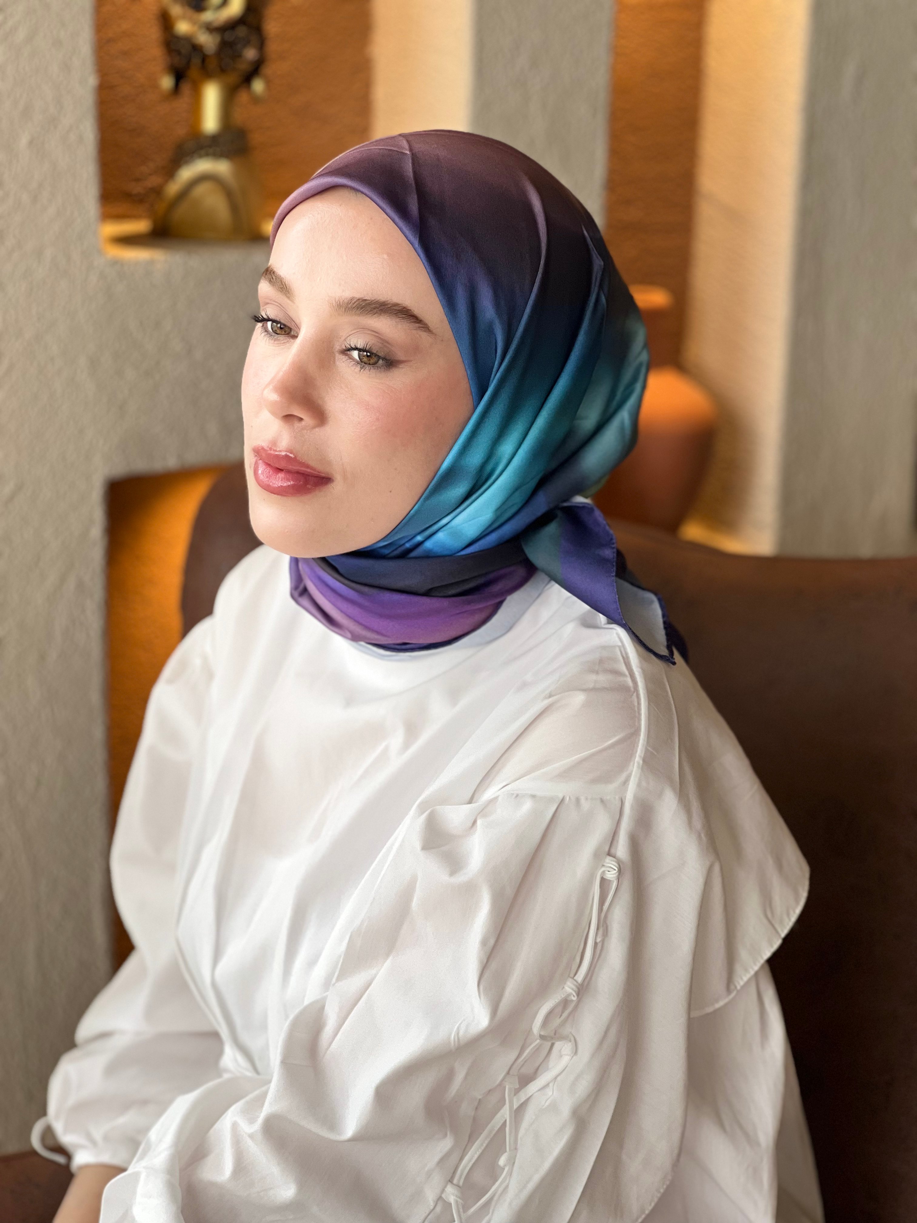 Degrade Desen Tanca Eşarp