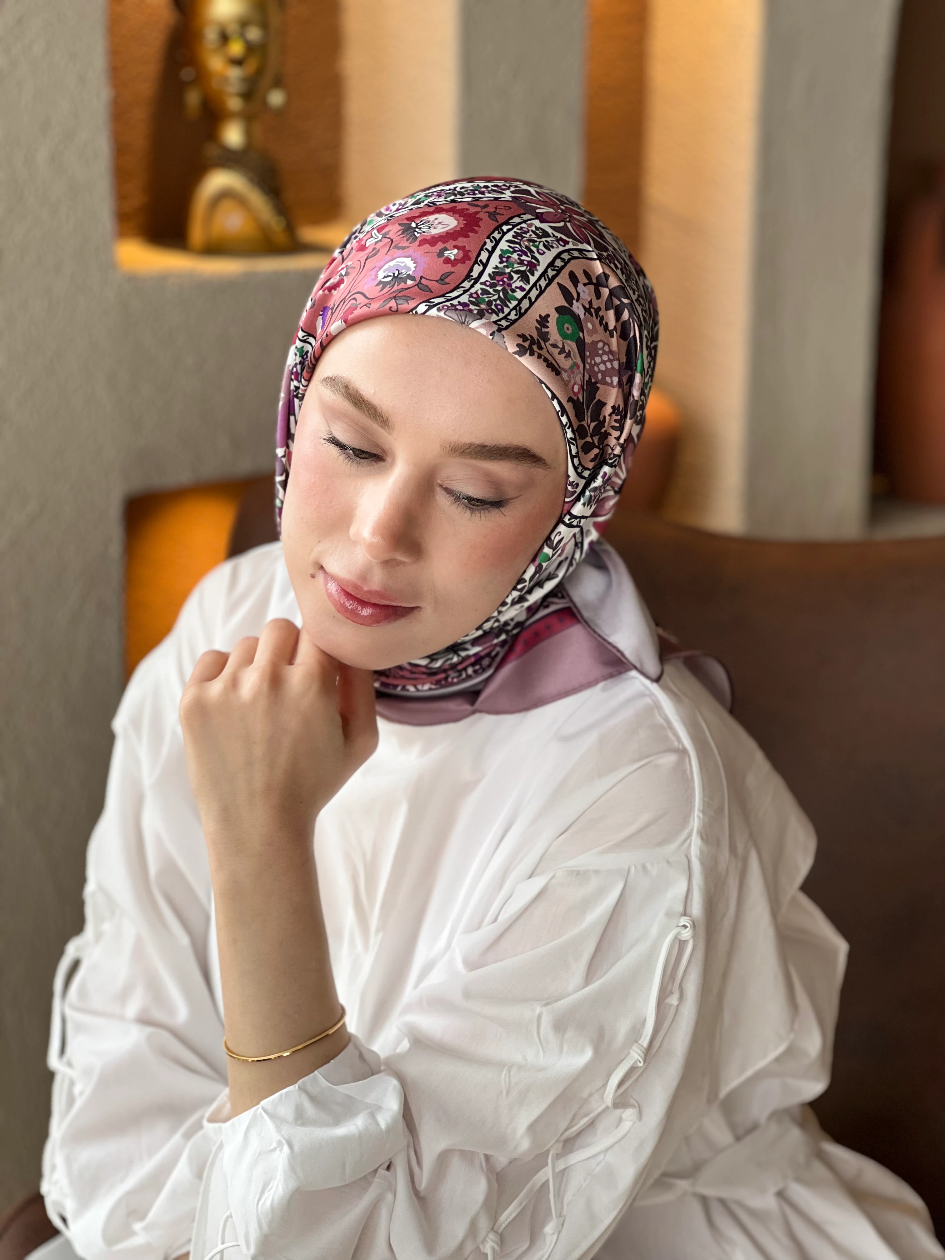 Abelia Desen Tanca Eşarp