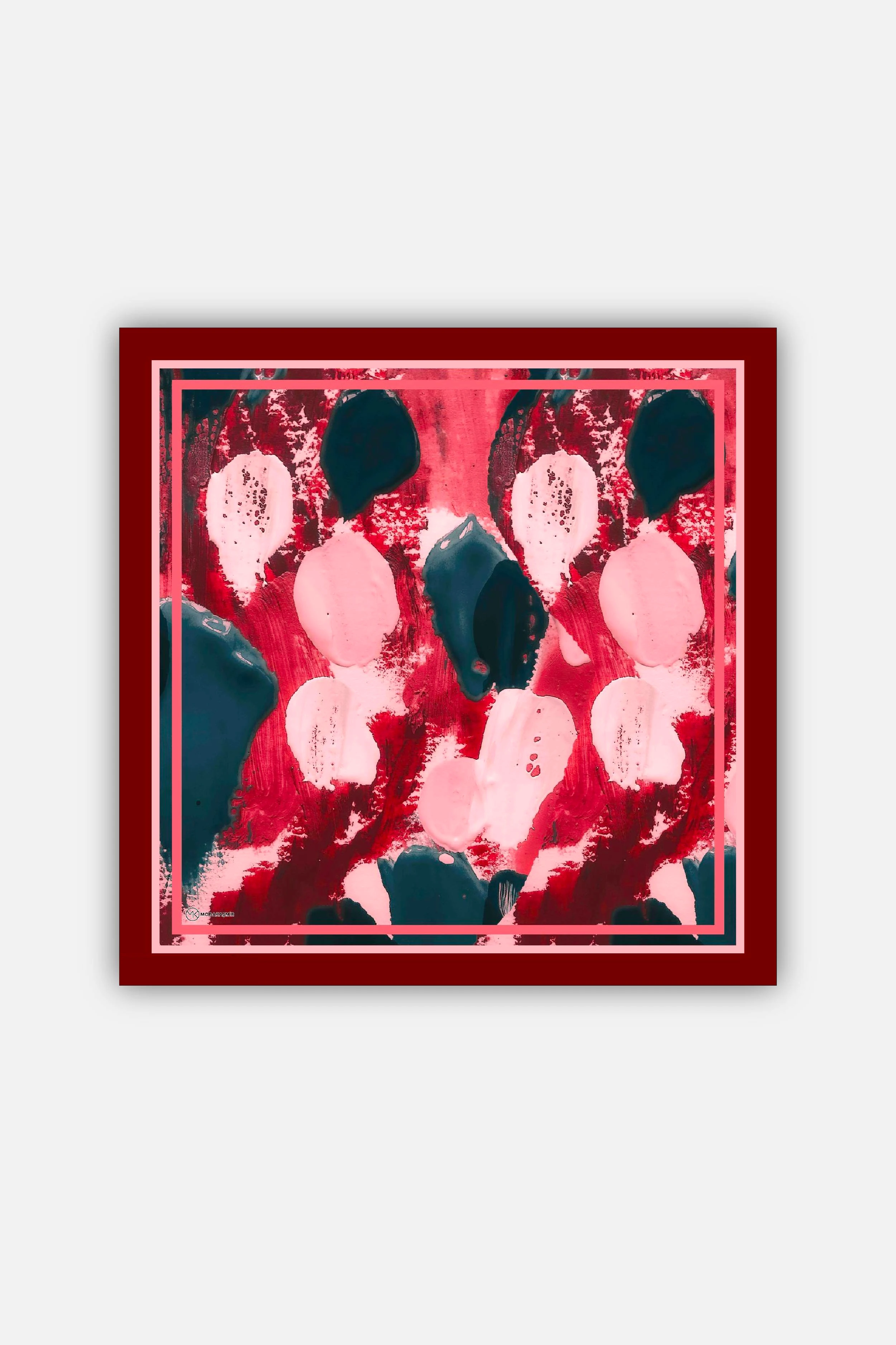 Lymera Desen Lina Eşarp - Bordo