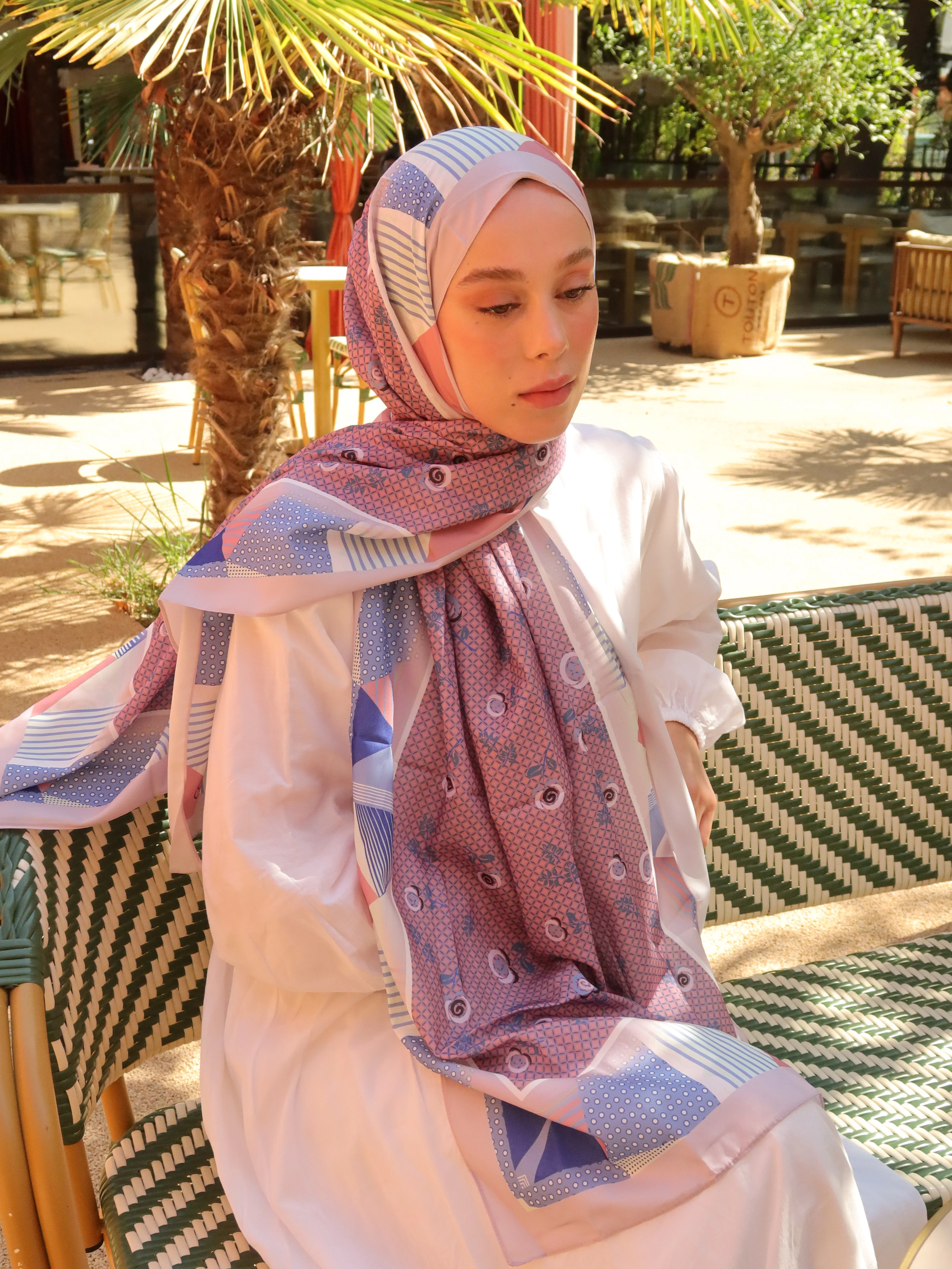 Nura Desen Medine İpeği Şal