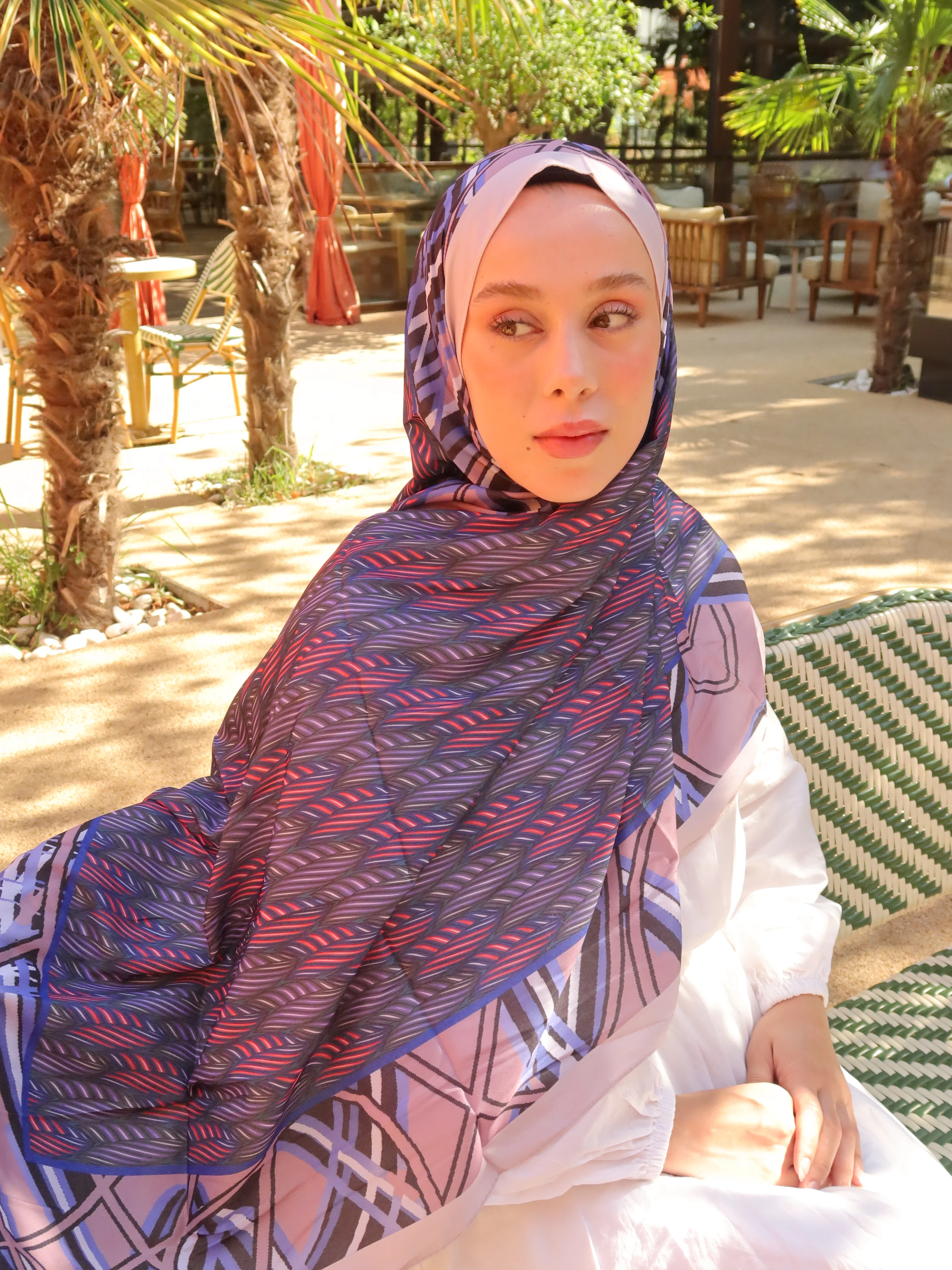 Nuren Desen Medine İpeği Şal