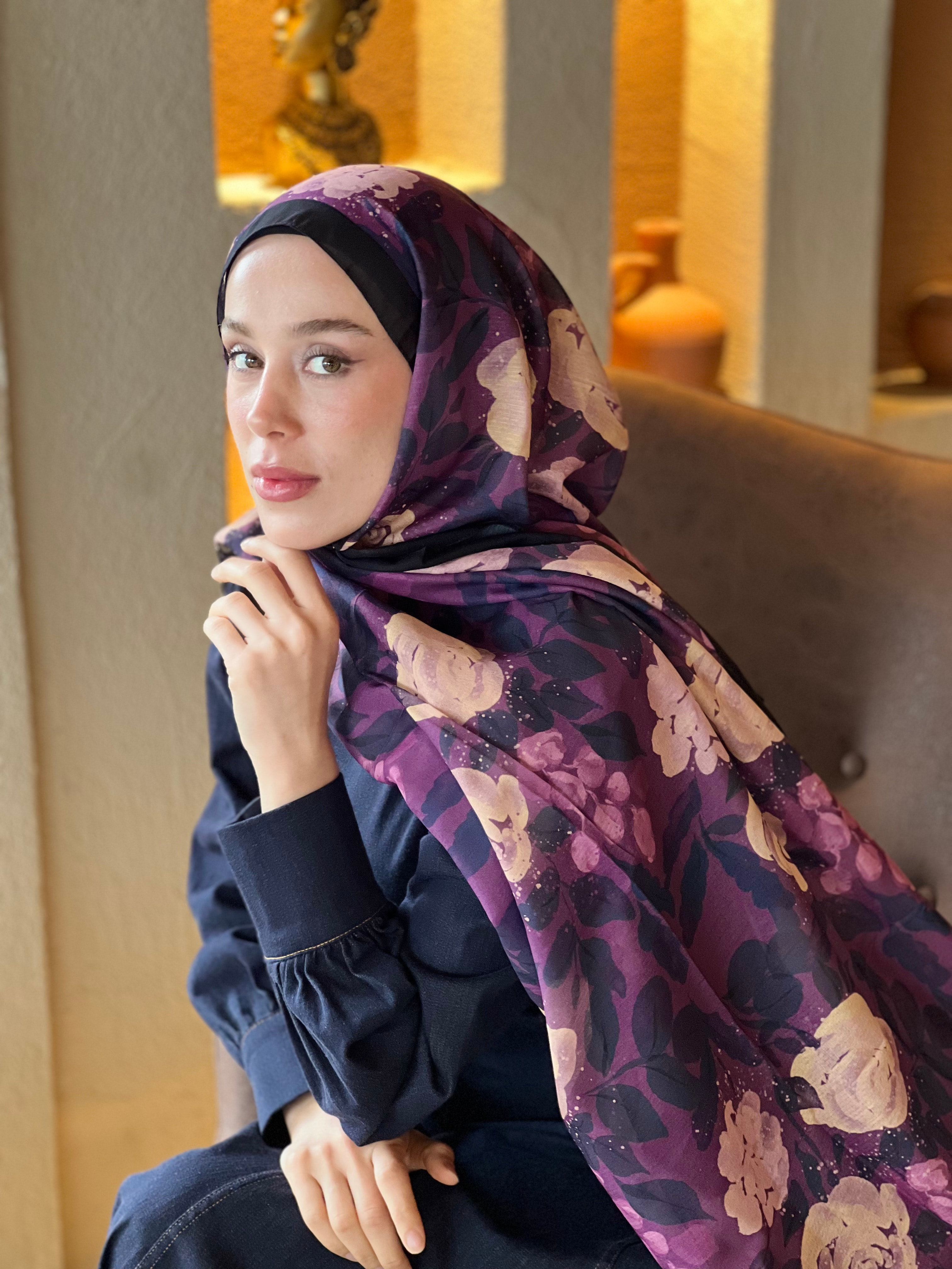 Verd Desen Lina Şal