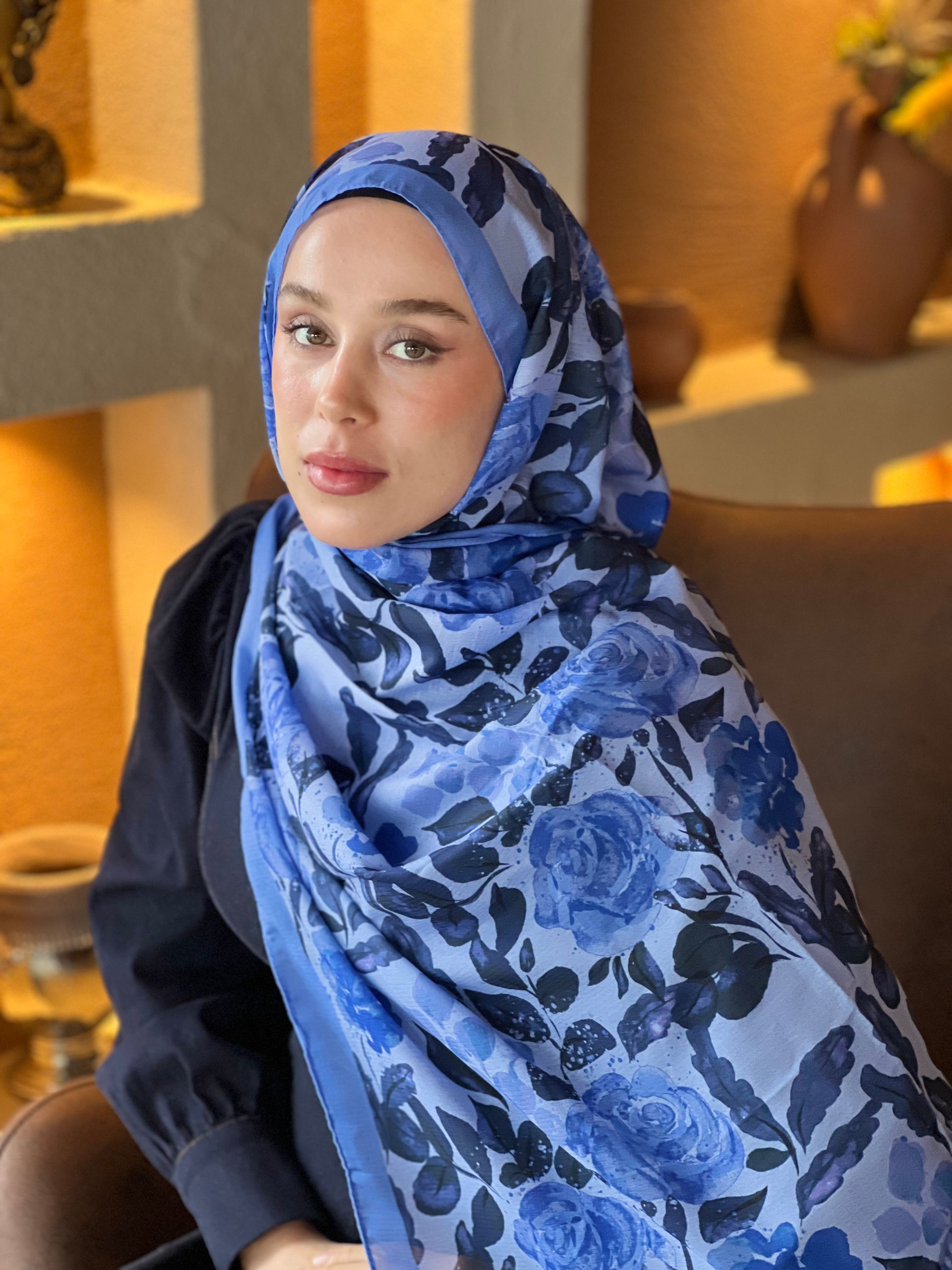 Verd Desen Lina Şal