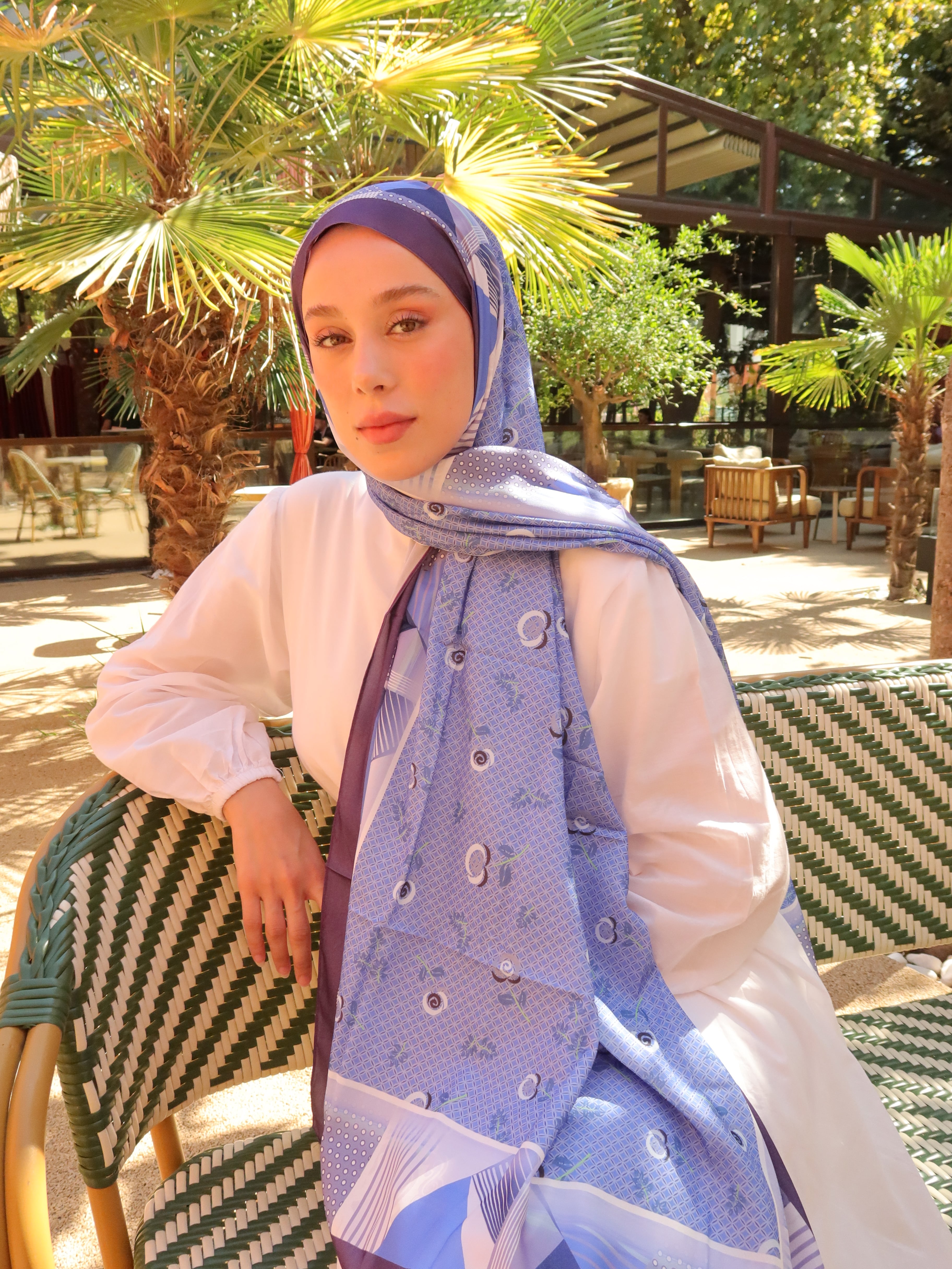 Nura Desen Medine İpeği Şal