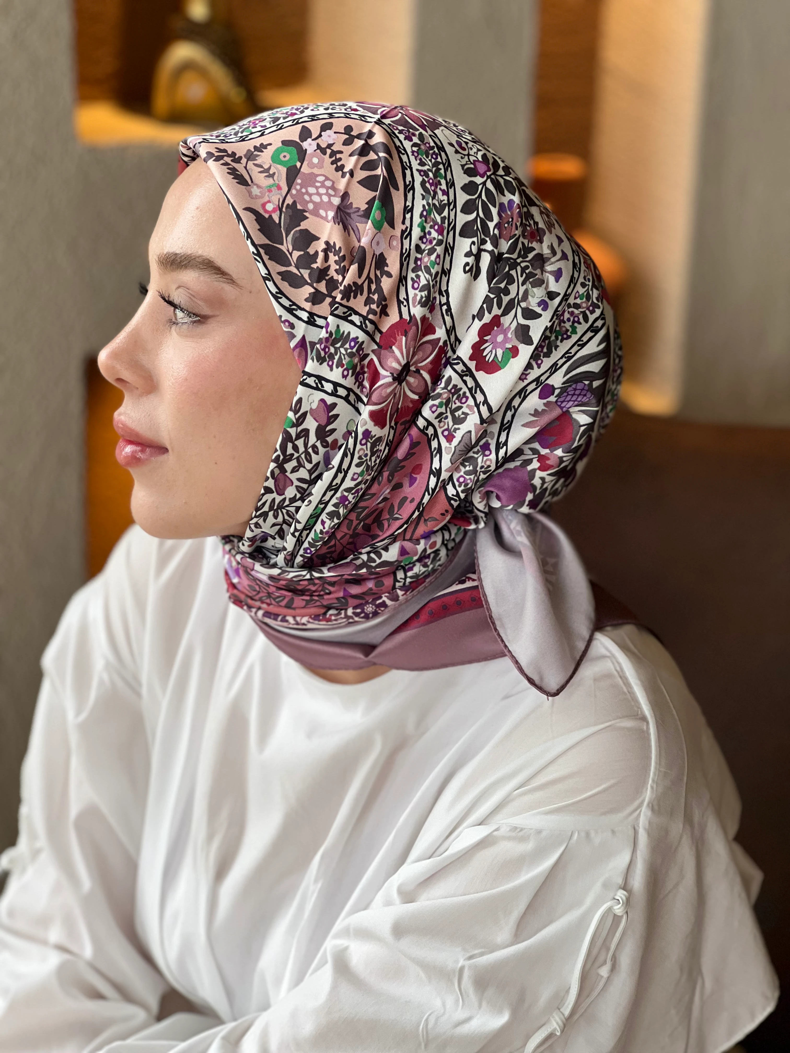 Abelia Desen Tanca Eşarp