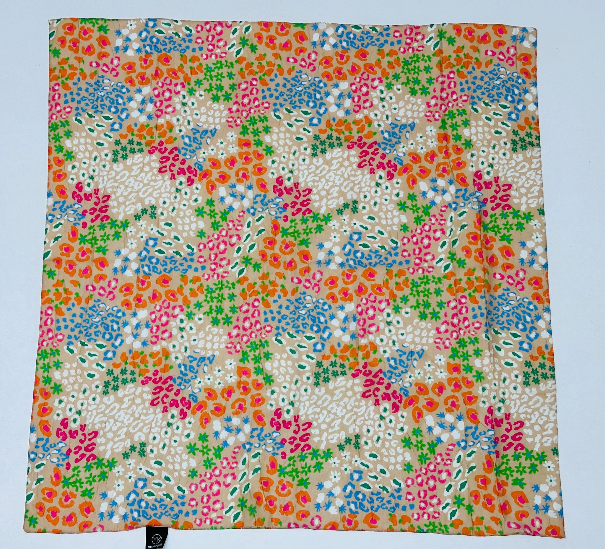 LEO FLOWER PATTERN BAMBOO SCARF