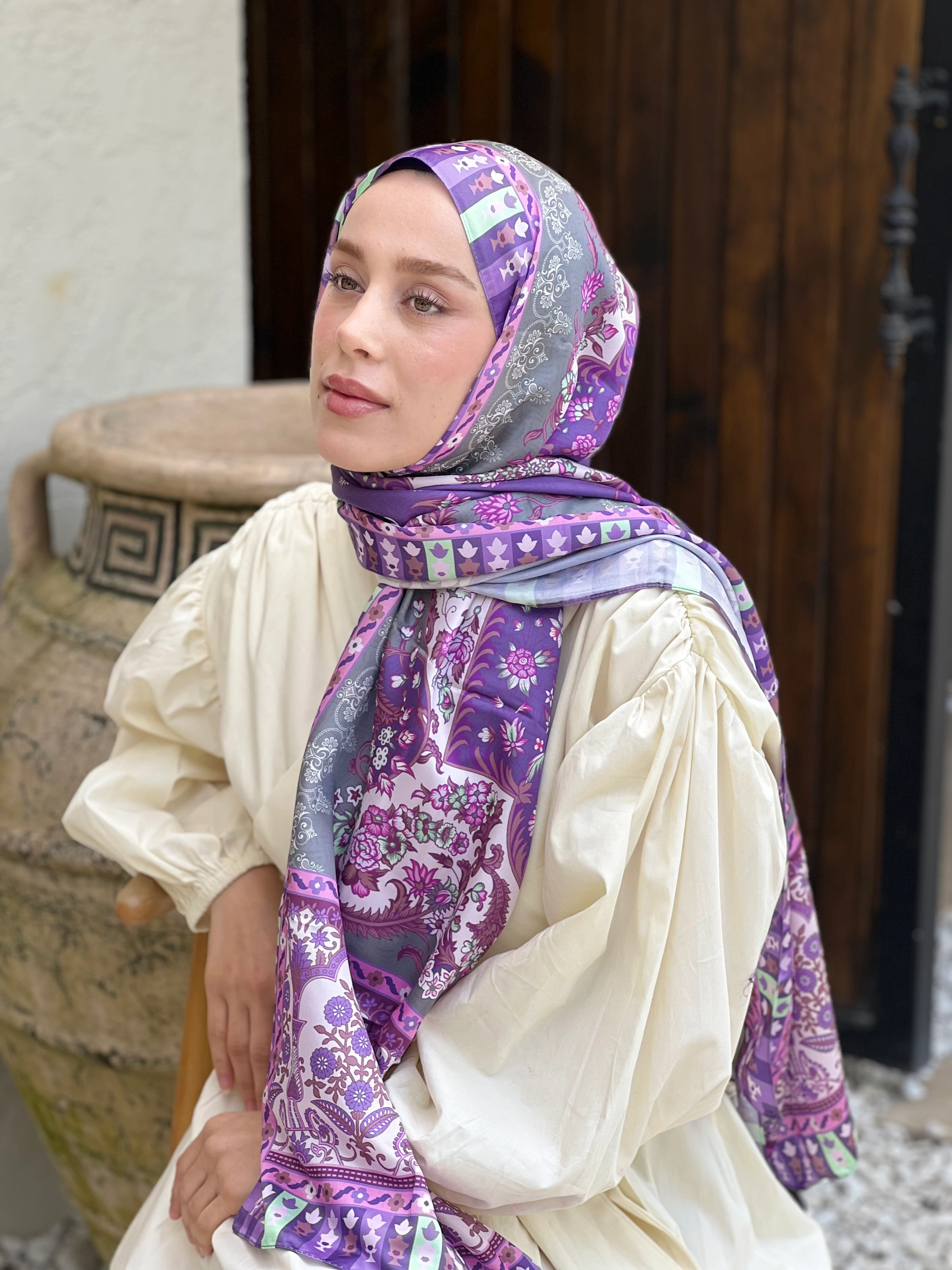 Sükut Desen Tanca Şal