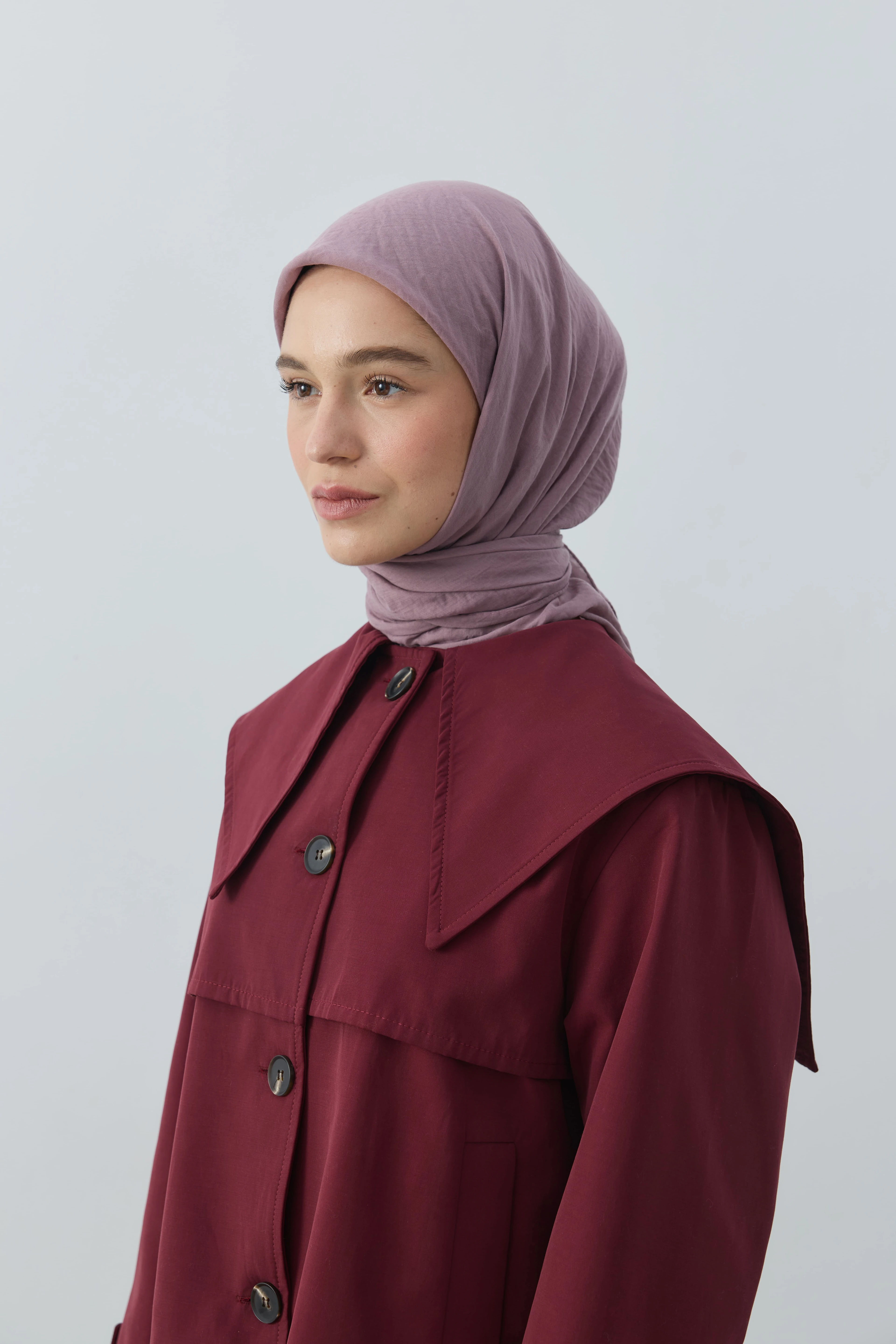 Aya Serisi Eşarp - Eflatun