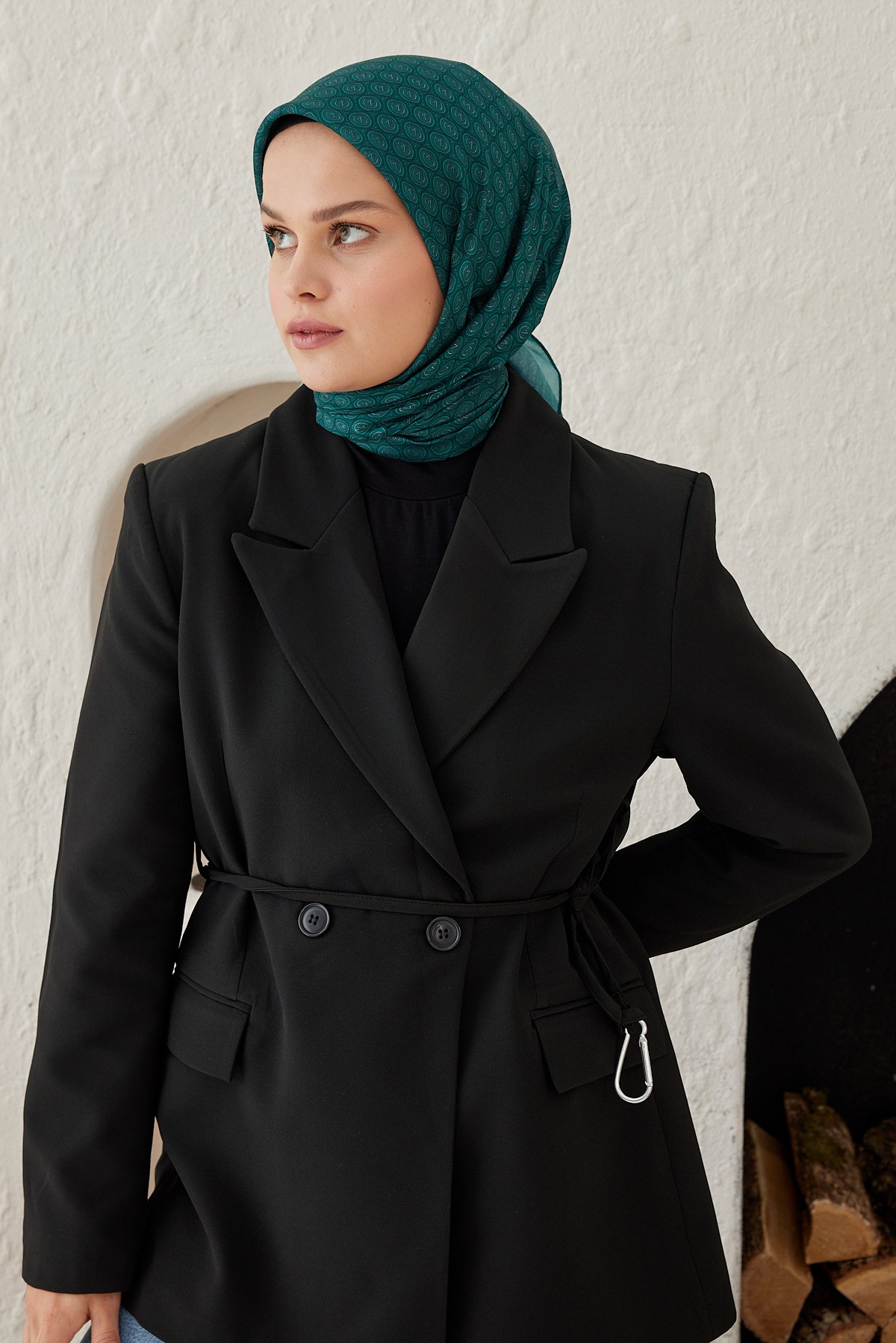 Dairesel Mk Pamuk Eşarp