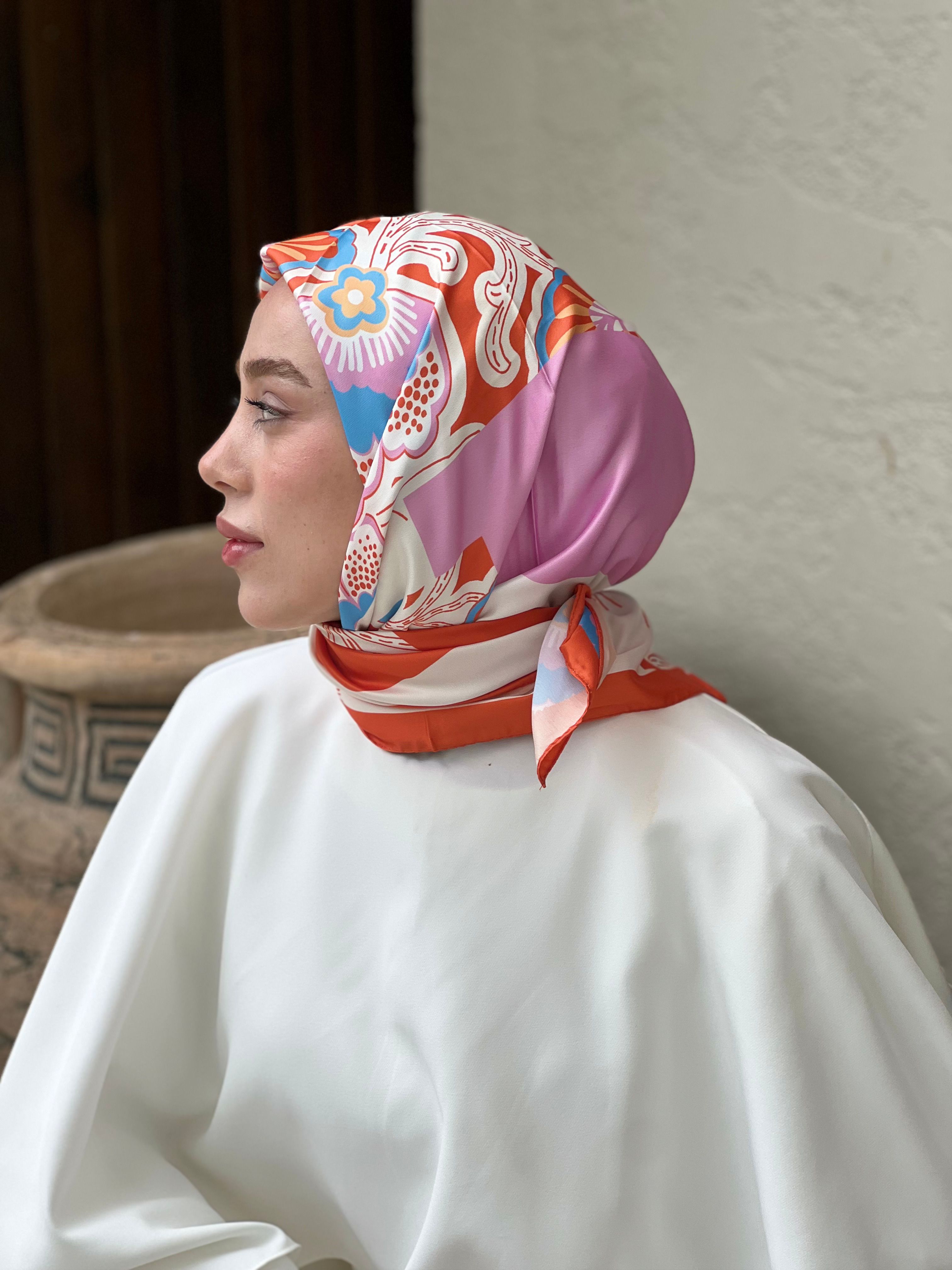 Sarmaşık Twill Eşarp