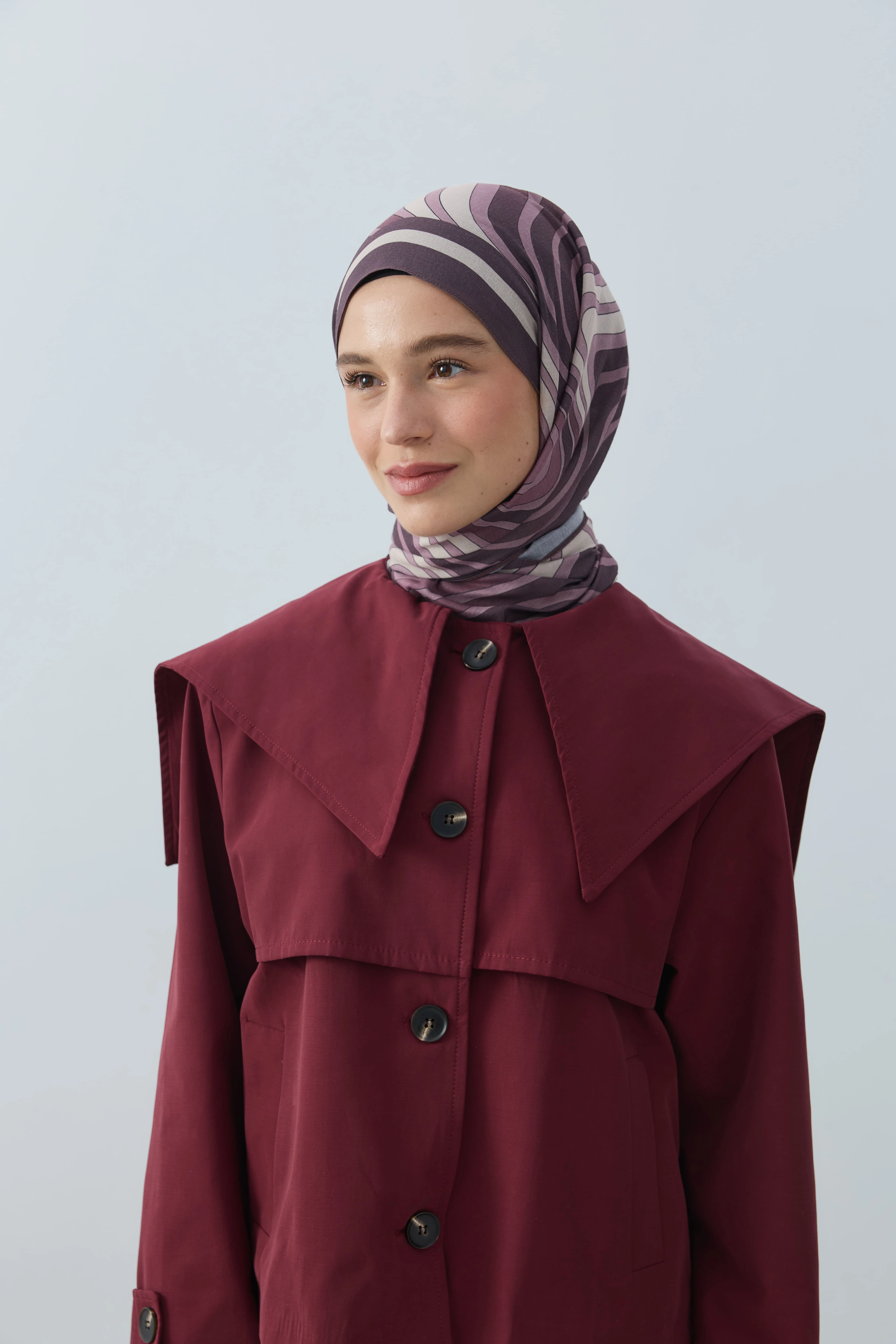 Wavea Desen Lina Şal - Rubin