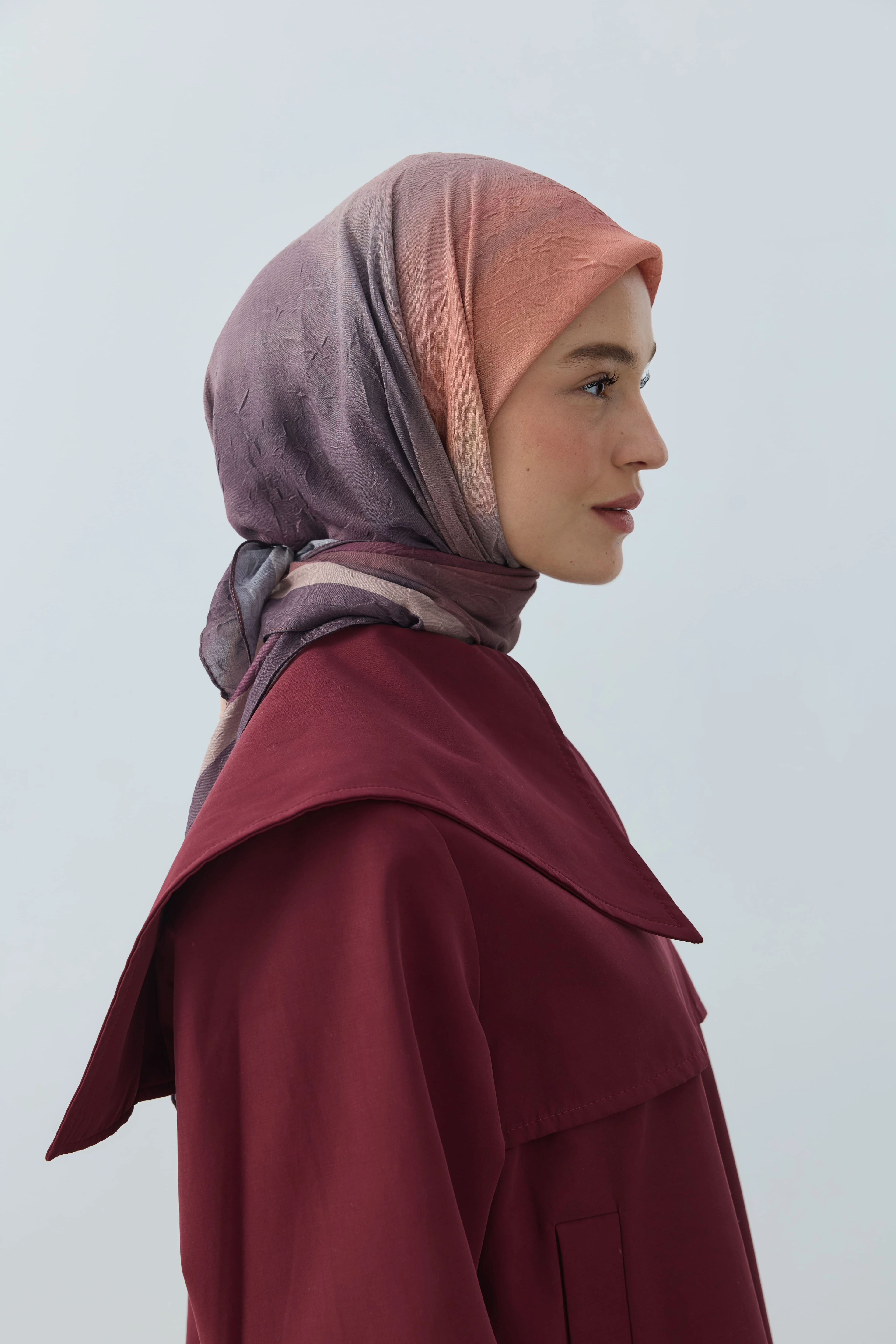 Orelia Desen Bambu Eşarp - Rubin