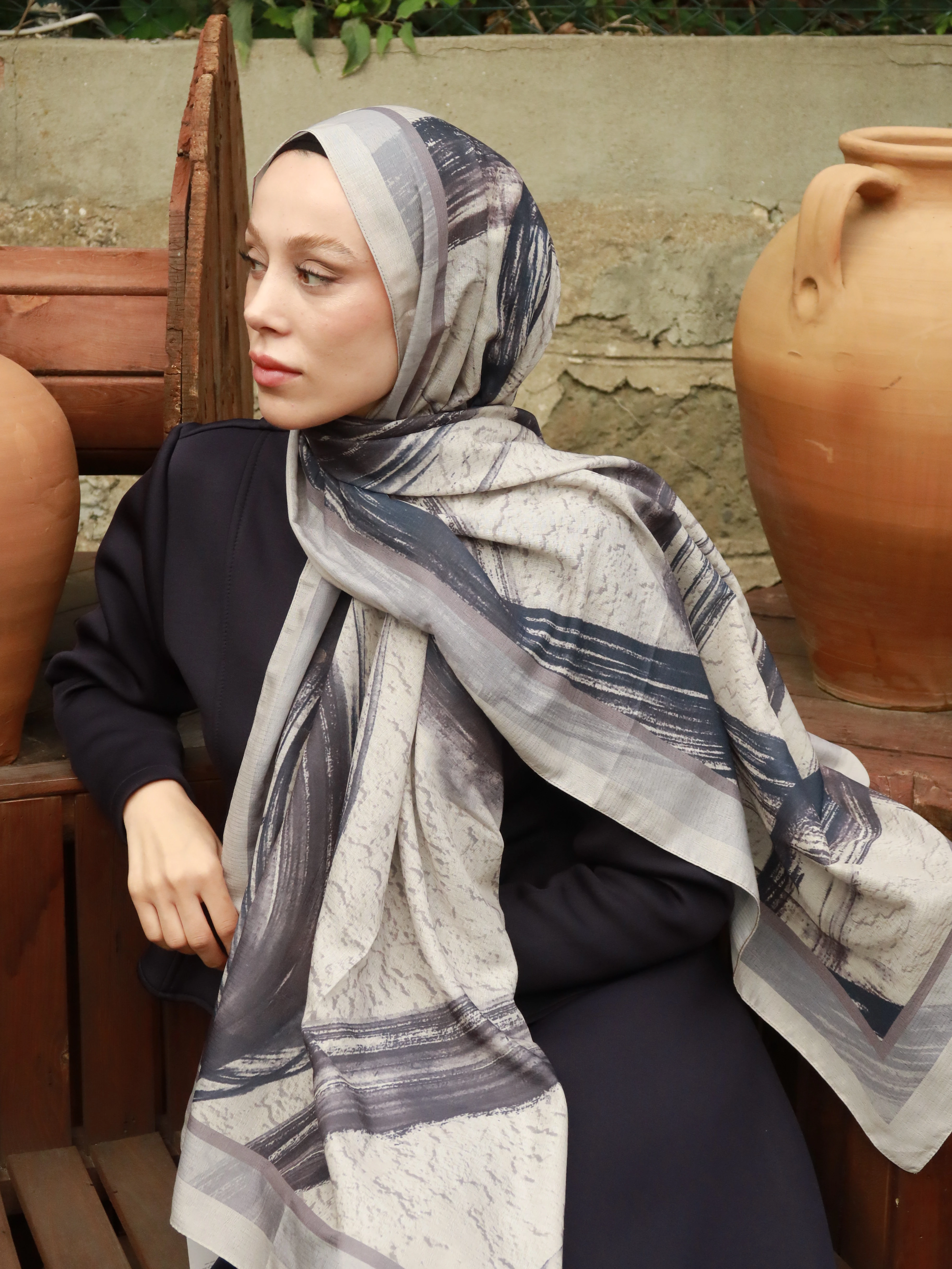 Medcezir Pattern Lina Shawl