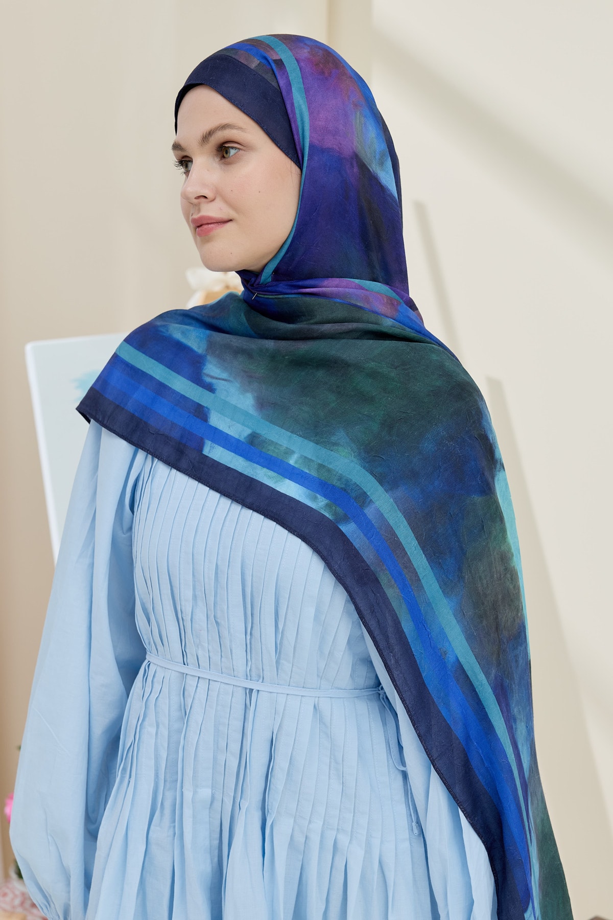 Mistral Desen Bambu Şal