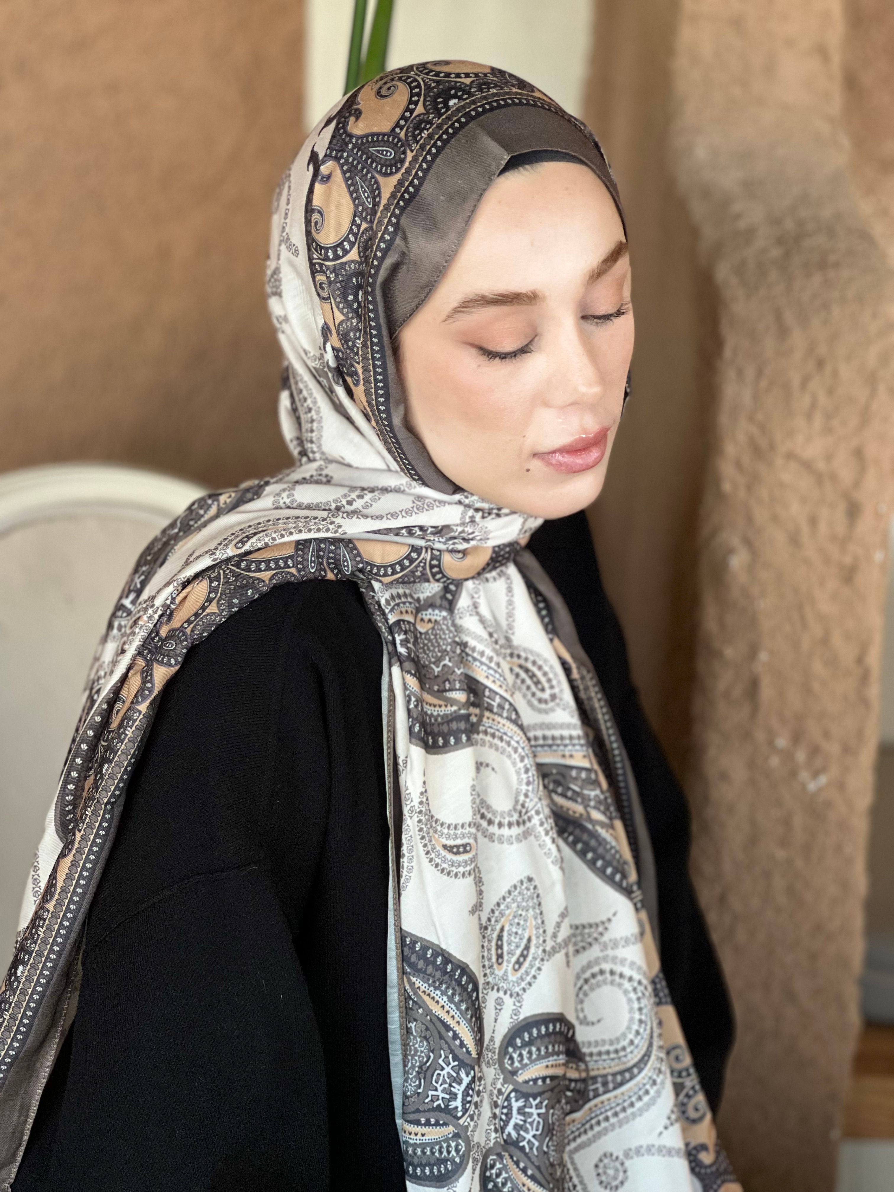 Paisley Desen Pamuk Şal