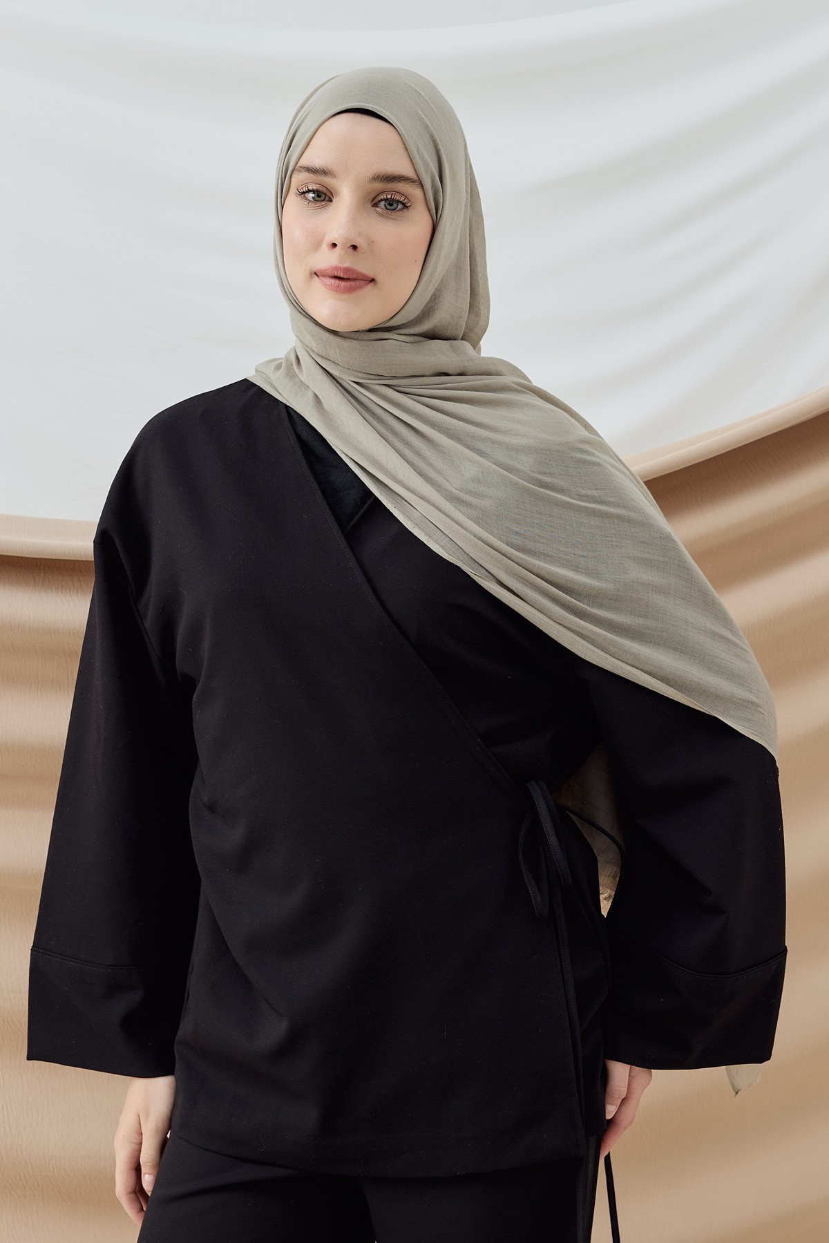 Aya Serisi Şal - Antik Bej