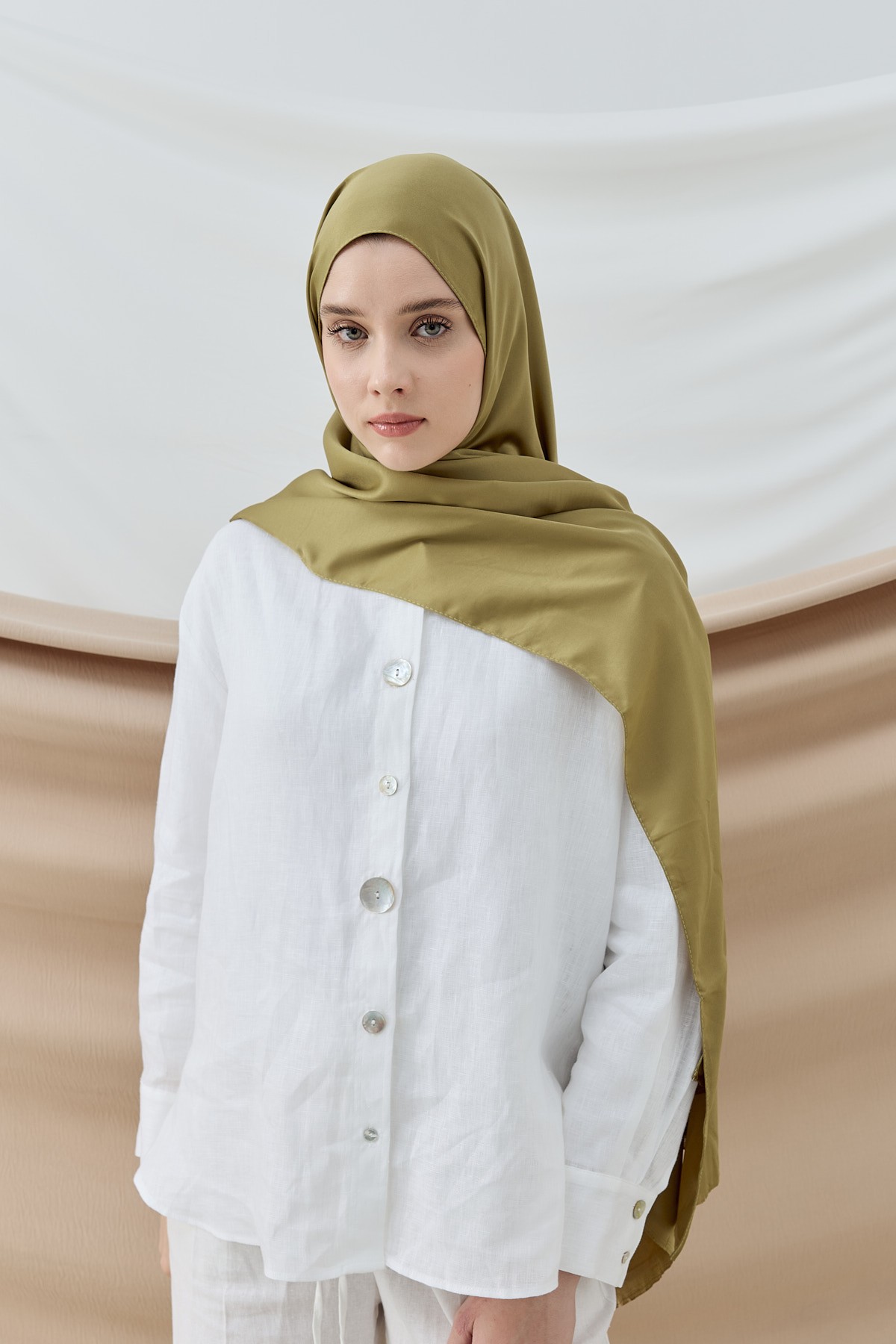Dual Silk Series Shawl - Dark Bronze