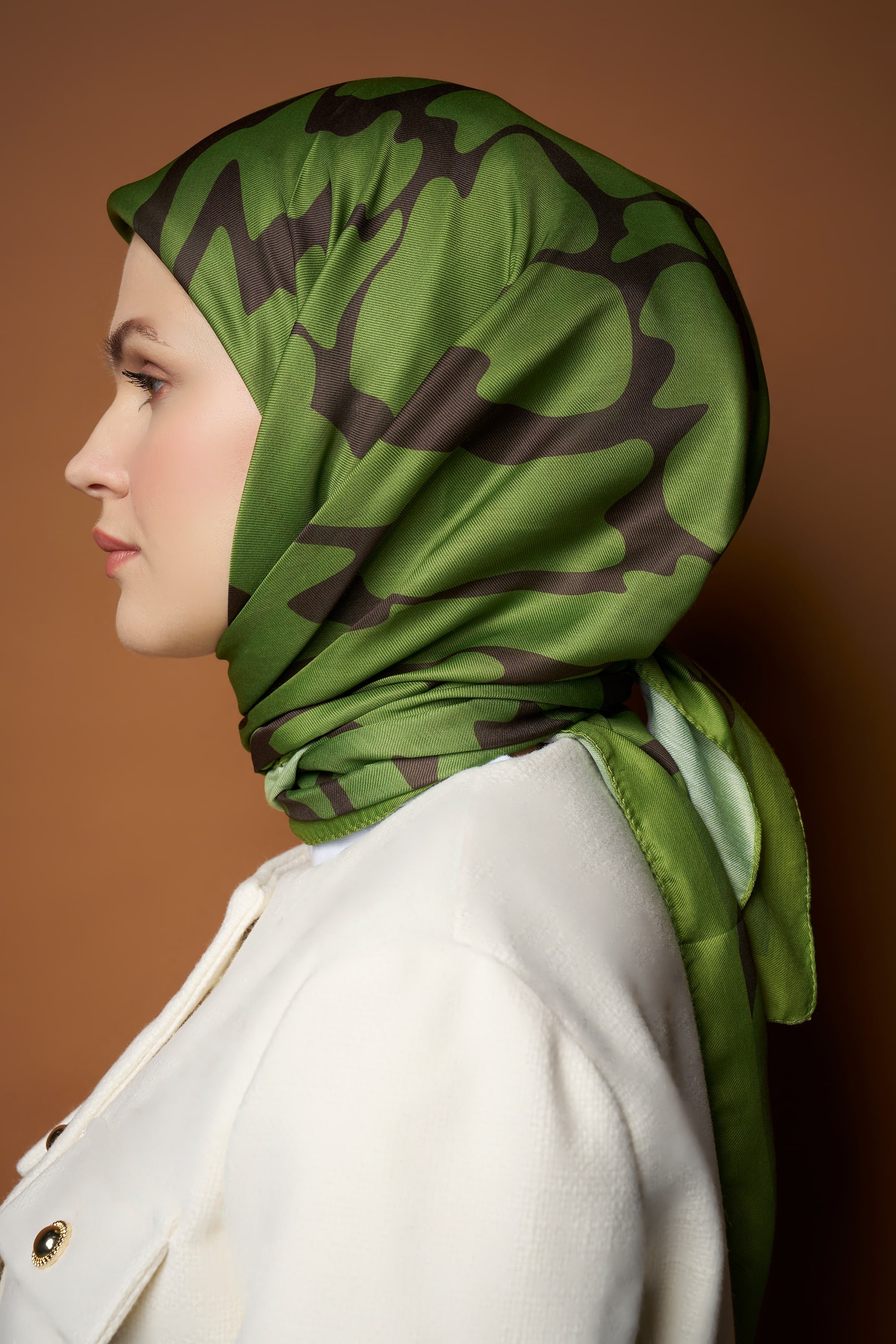 Camouflage Cotton Scarf