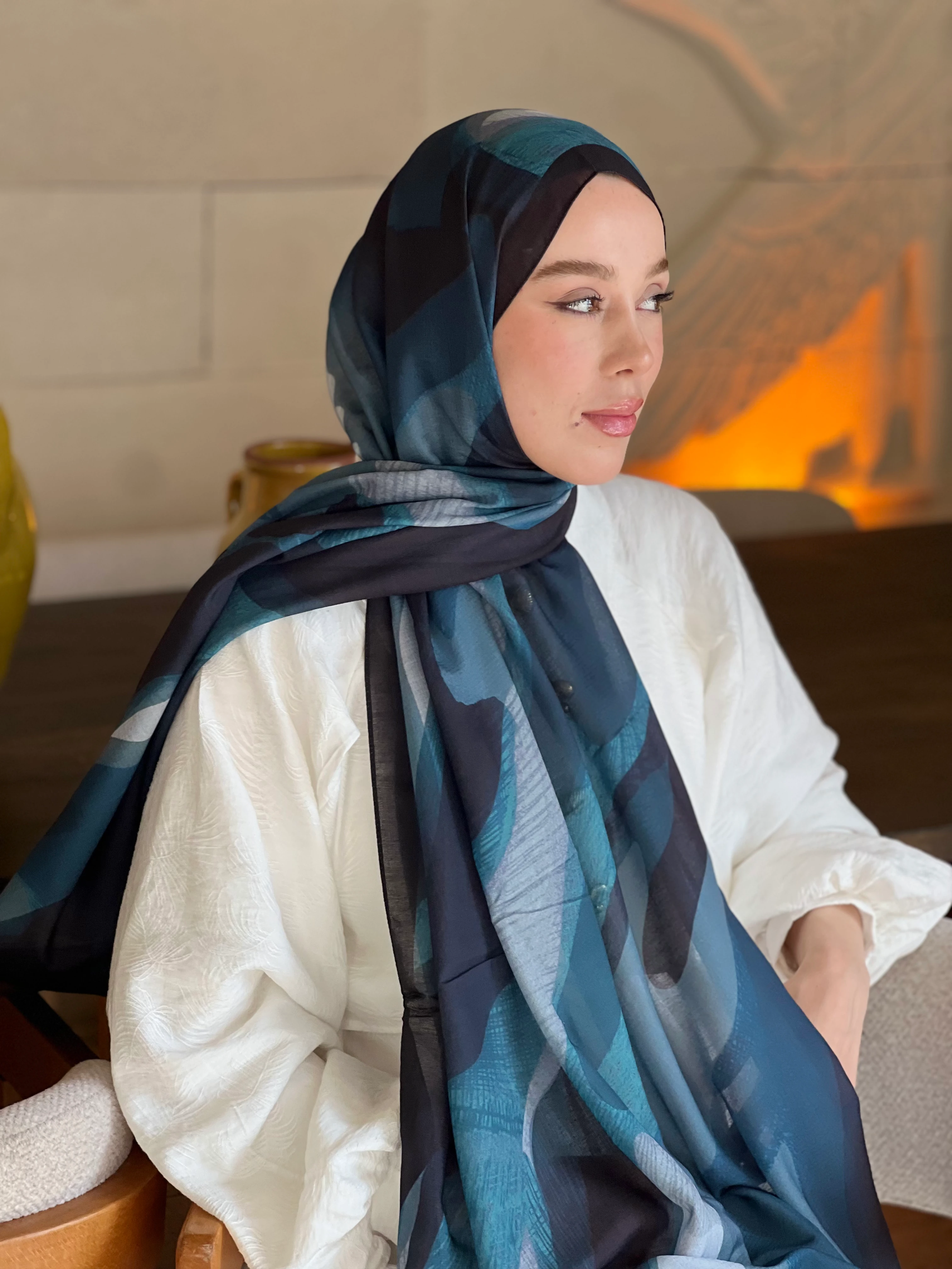 Mevce Desen Lina Şal