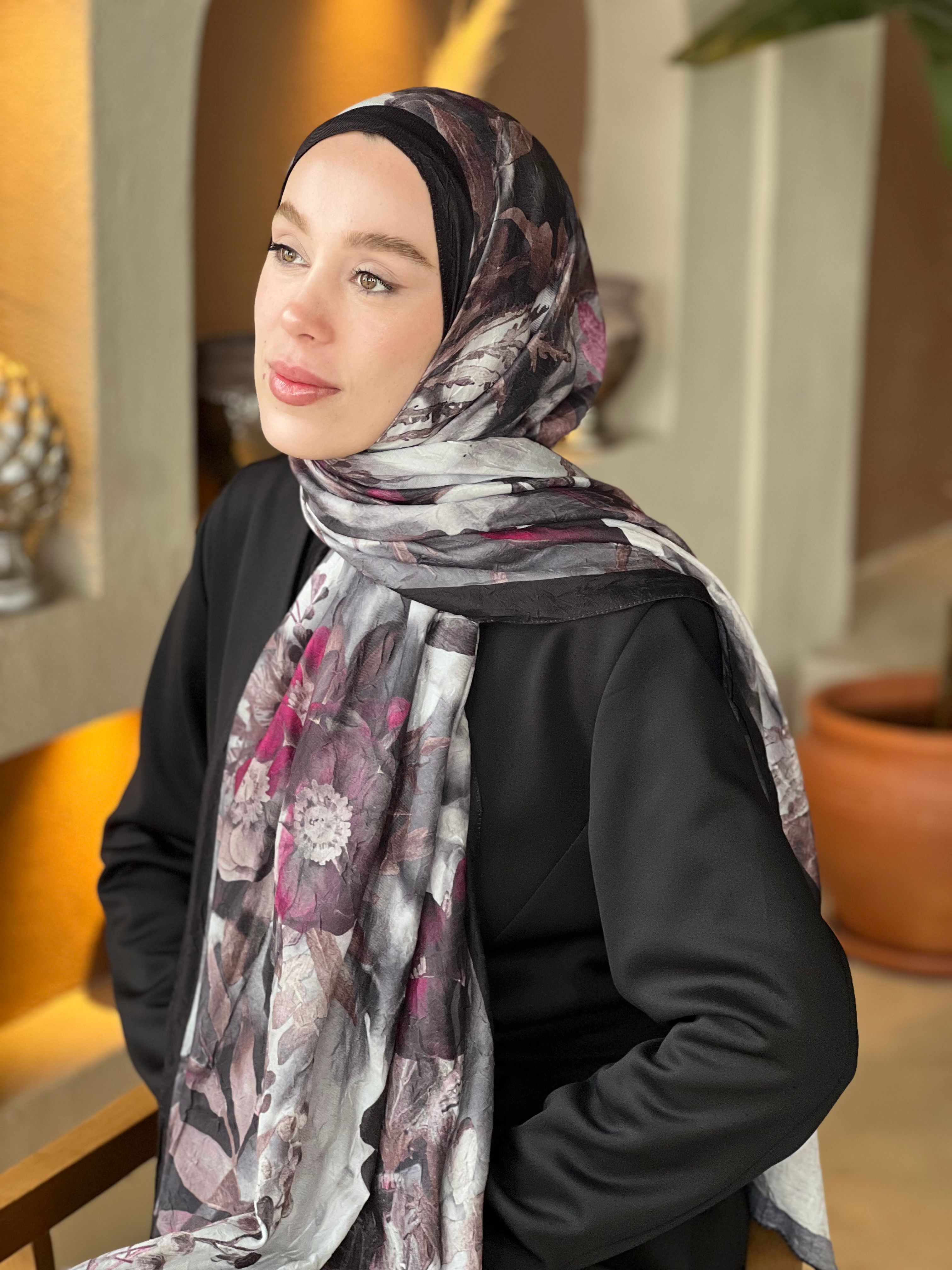 Carla Pattern Bamboo Shawl