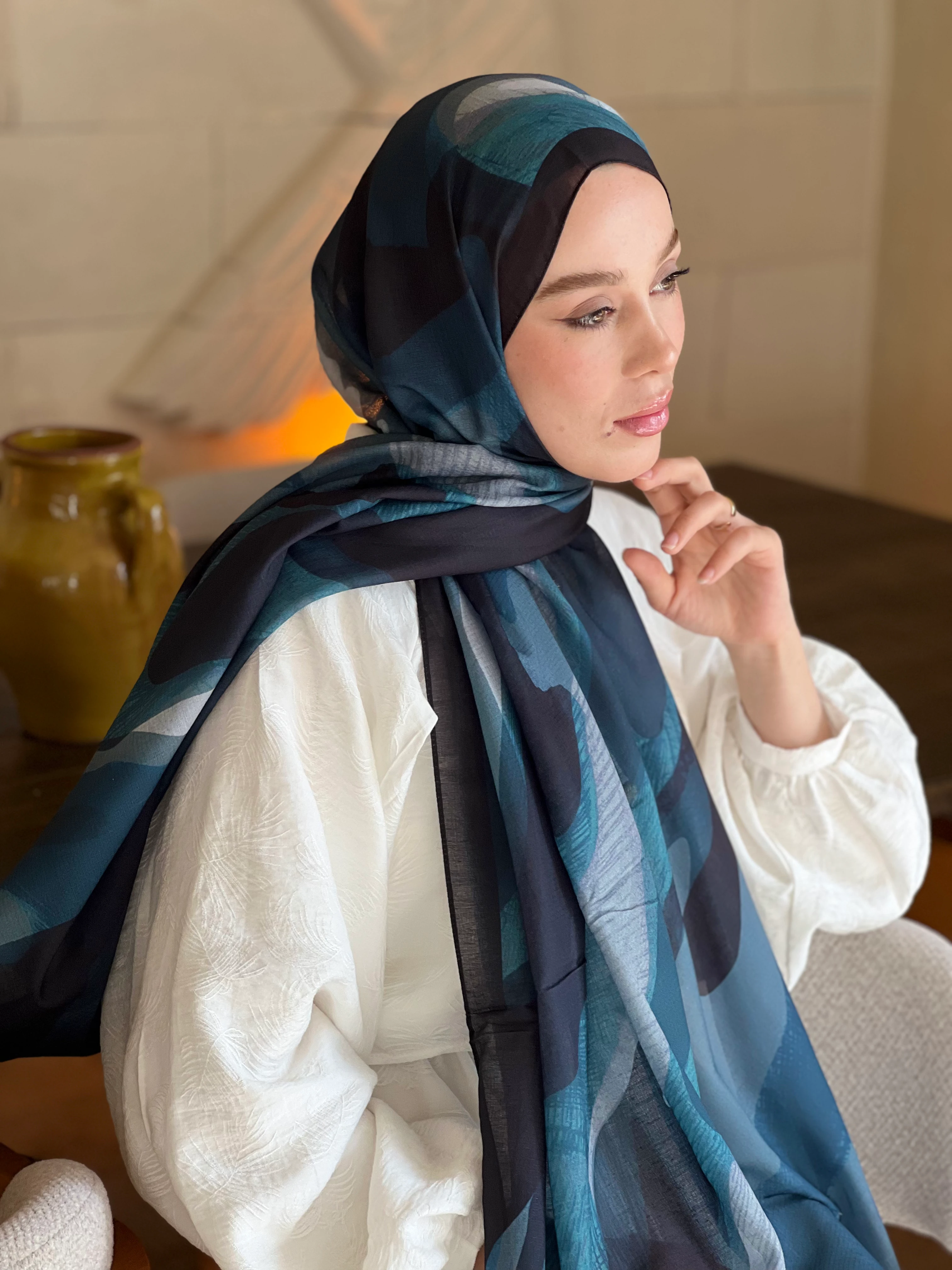 Mevce Desen Lina Şal