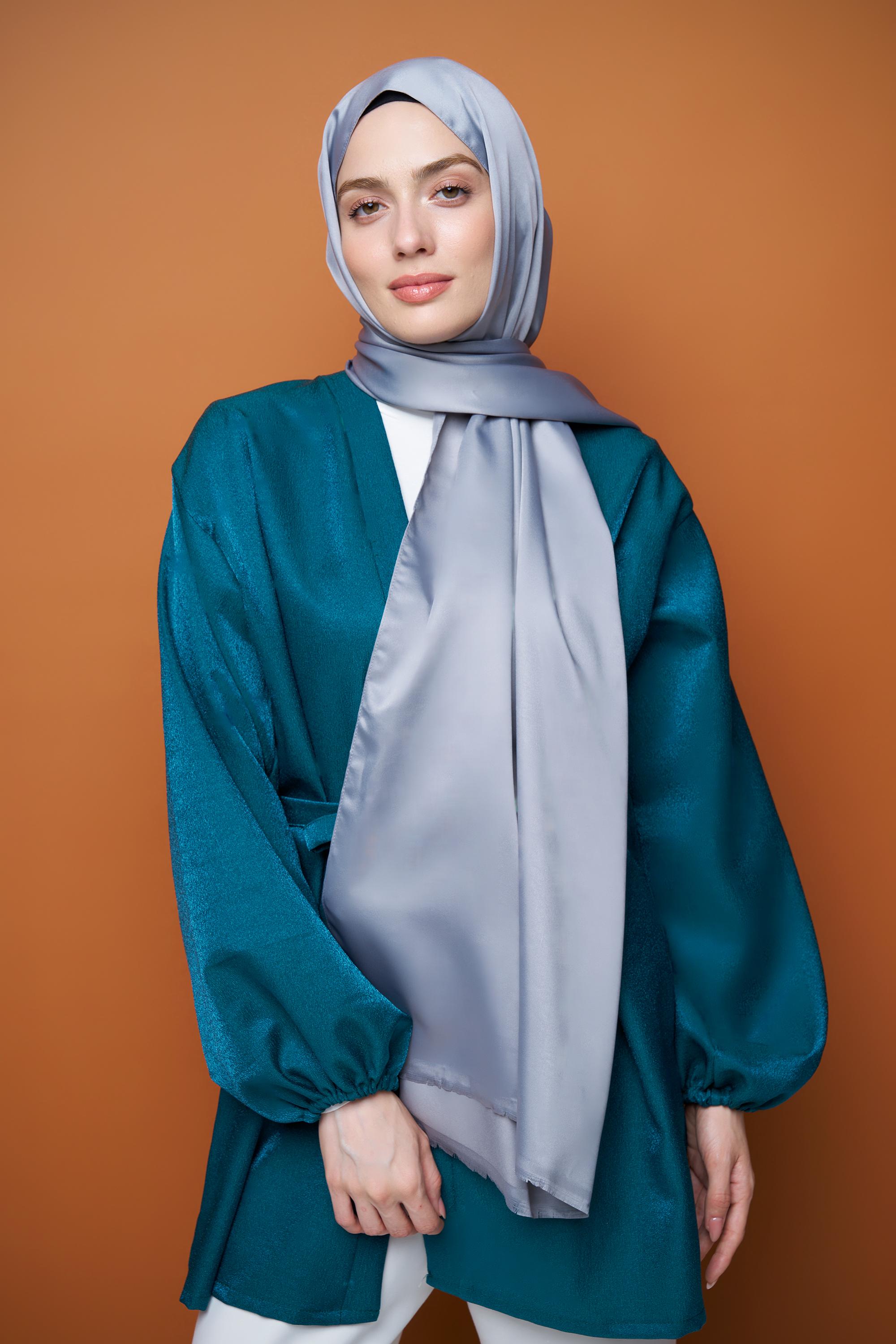 Dual Silk Series Shawl - Duman