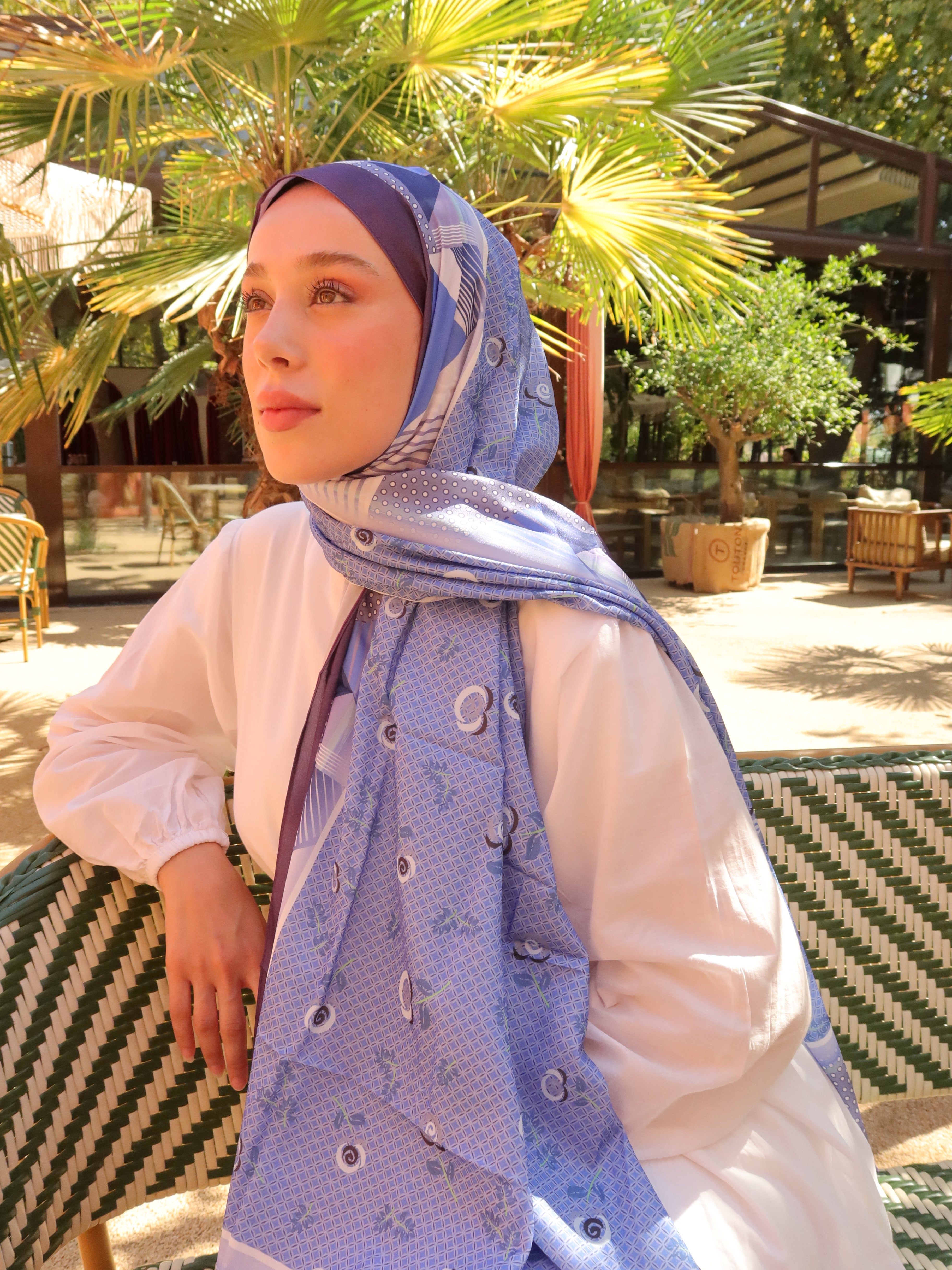Nura Desen Medine İpeği Şal