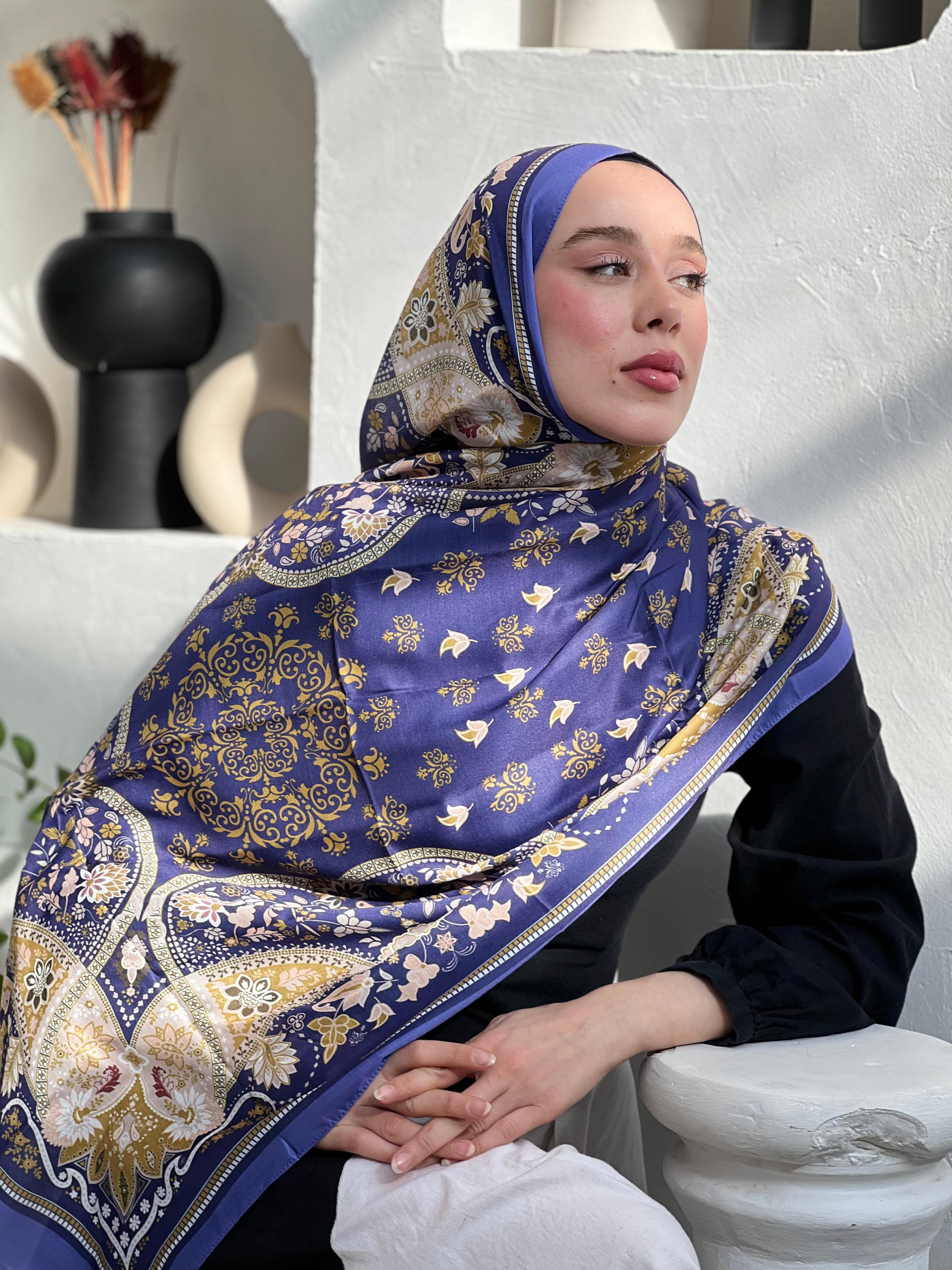Lalezar Pattern Cotton Shawl