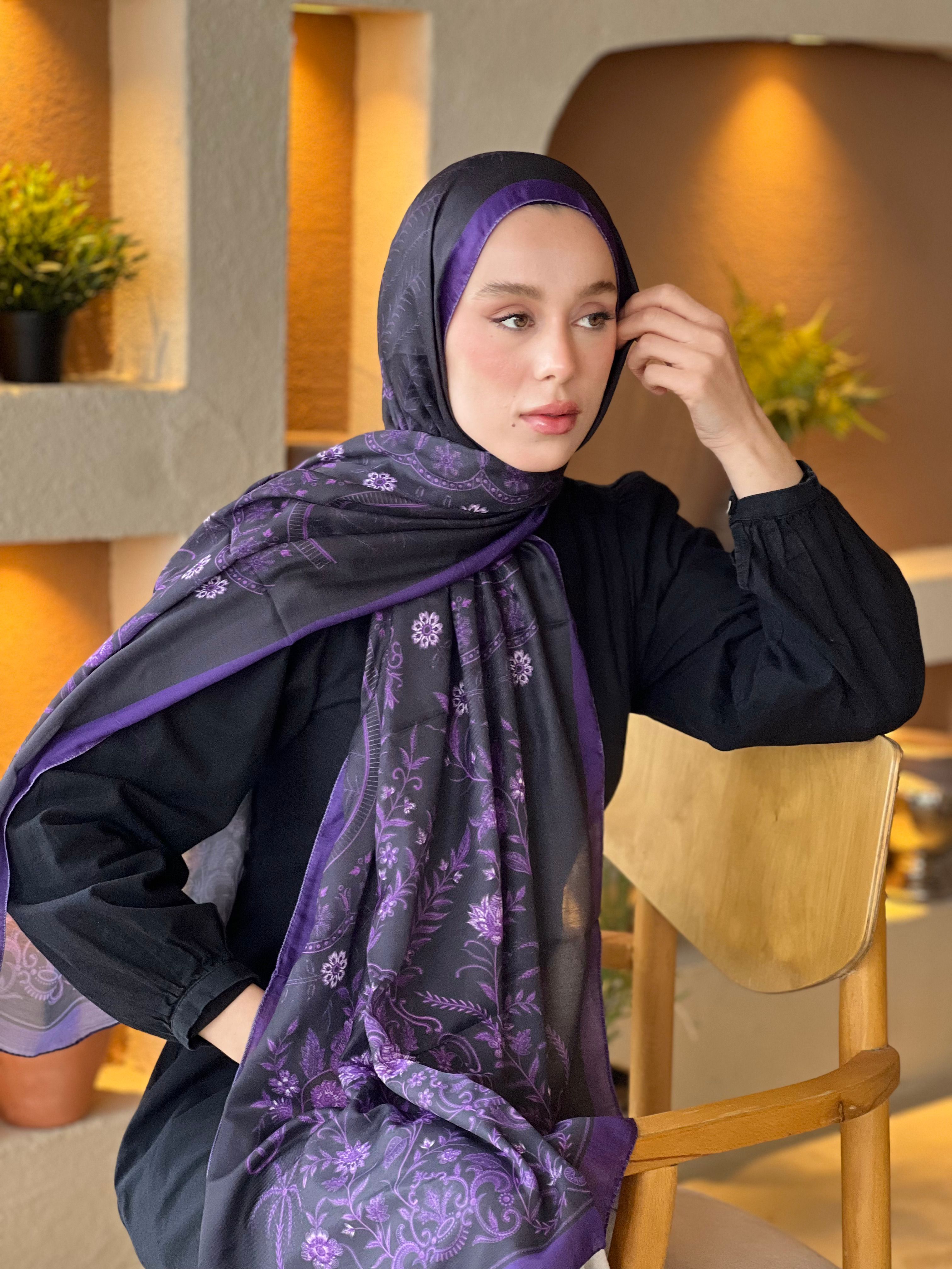 Rabat Pattern Cotton Shawl