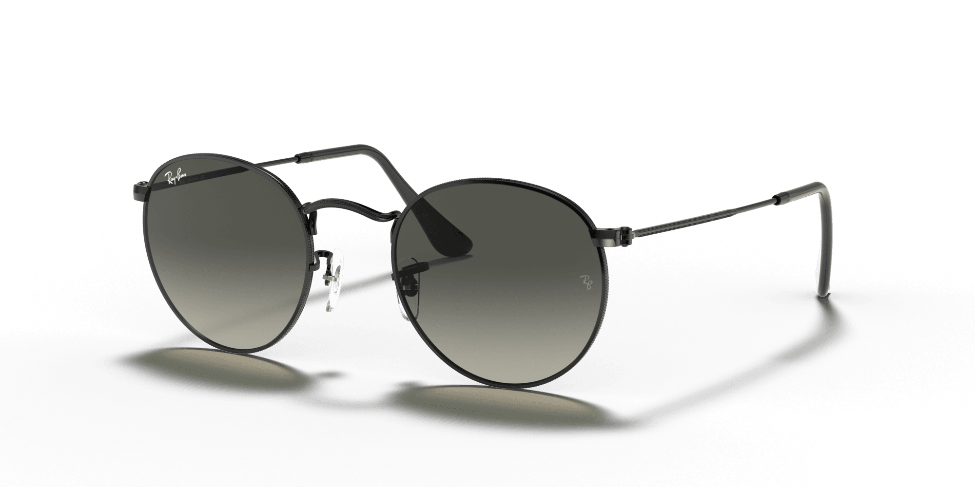 Ray-Ban RB3447N 001 Round Metal Unisex Güneş Gözlükleri