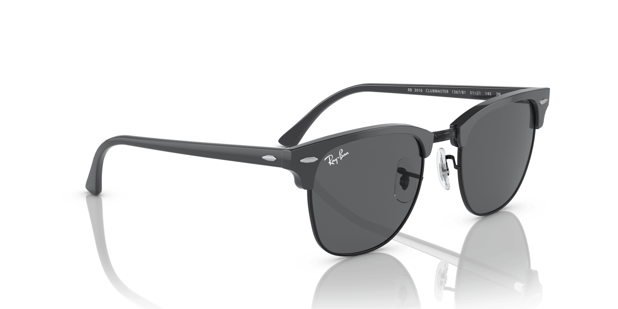 Ray-Ban RB 3016 1367B1 Clubmaster Unisex Güneş Gözlükleri