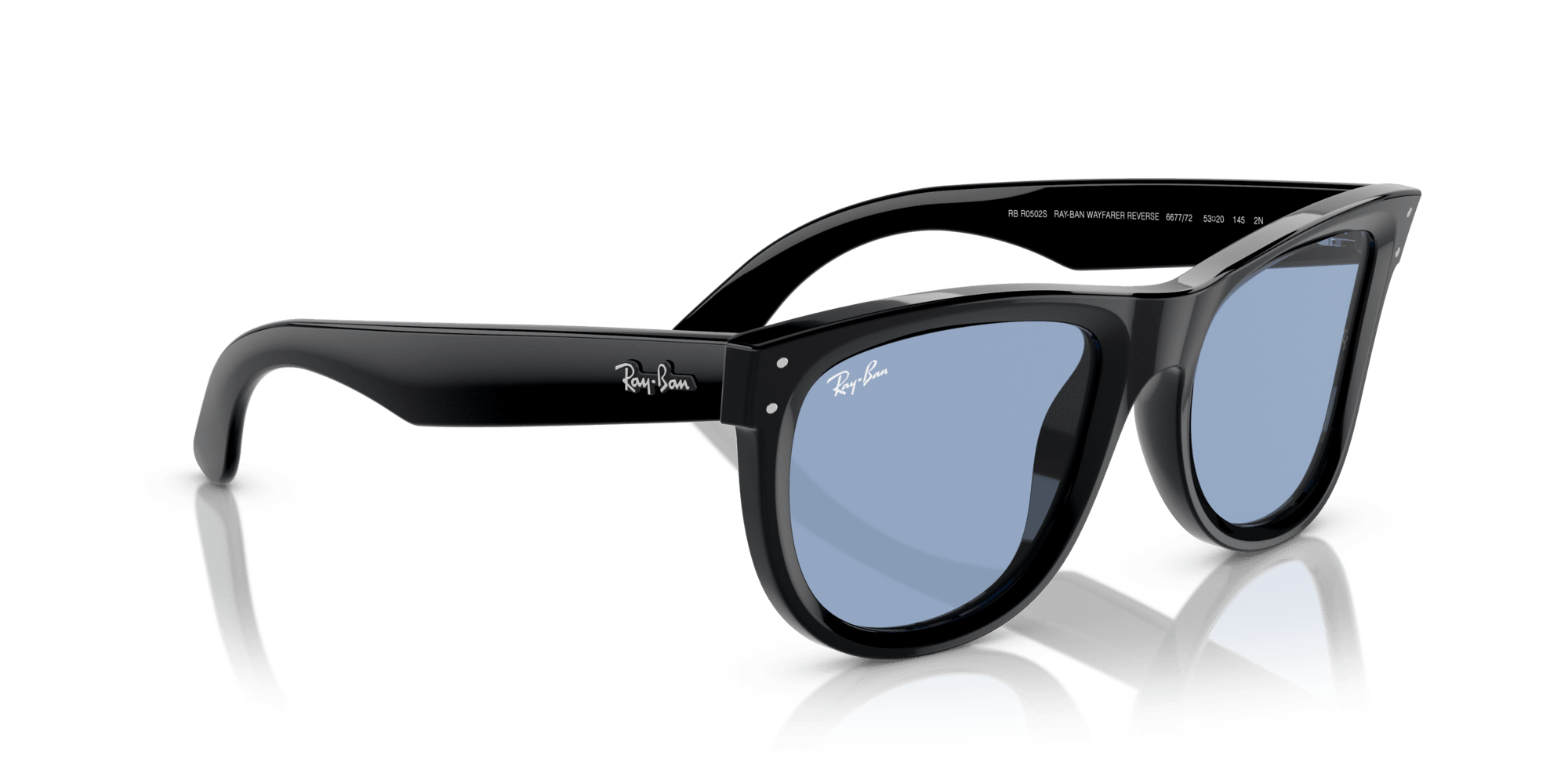 Ray-Ban RB R0502S 667772 50 Wayfarer Reverse Unisex Güneş Gözlükleri