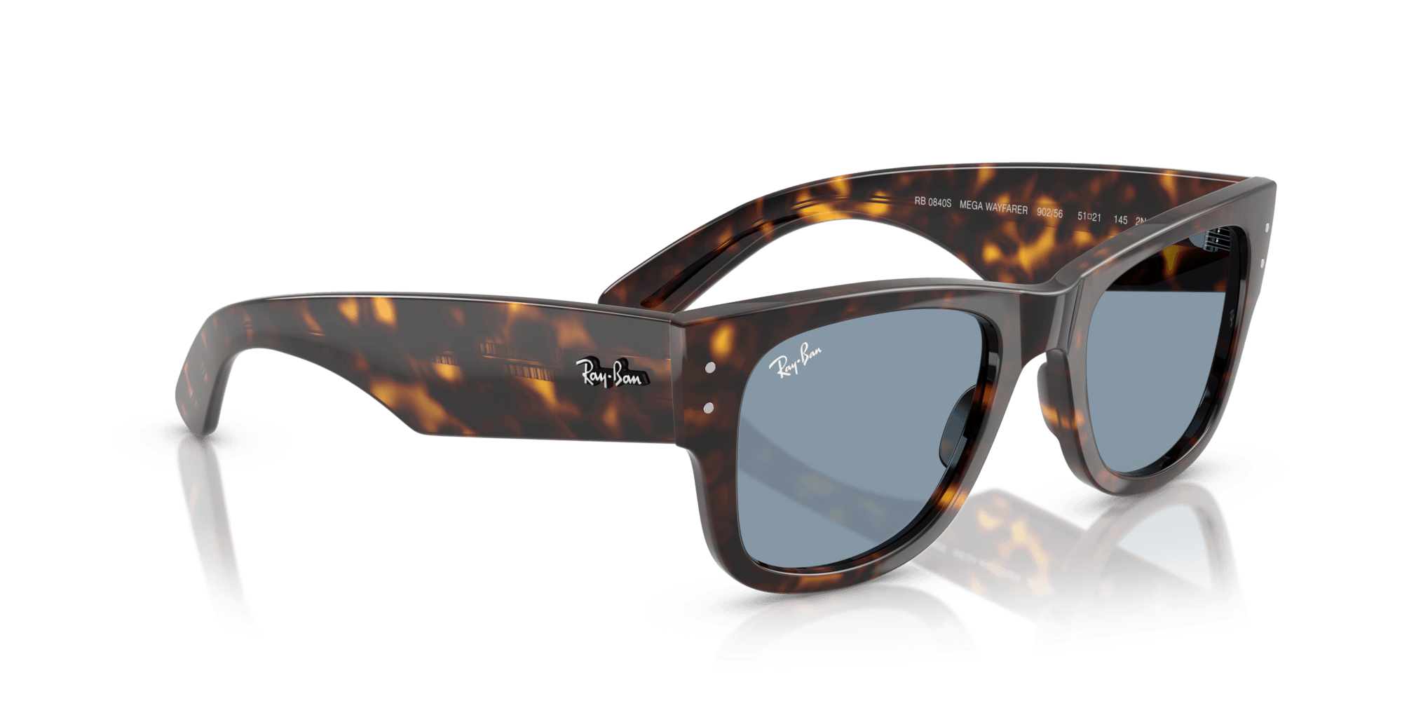 Ray-Ban RB0840S 902/56 51  Mega Wayfarer Güneş Gözlüğü