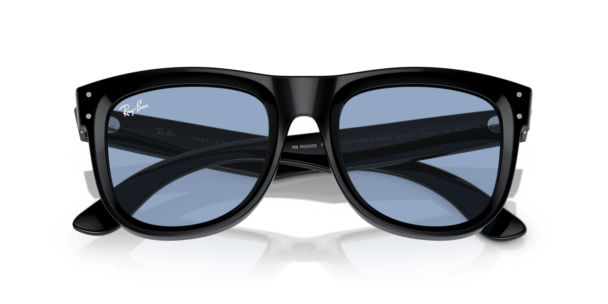 Ray-Ban RB R0502S 667772 50 Wayfarer Reverse Unisex Güneş Gözlükleri